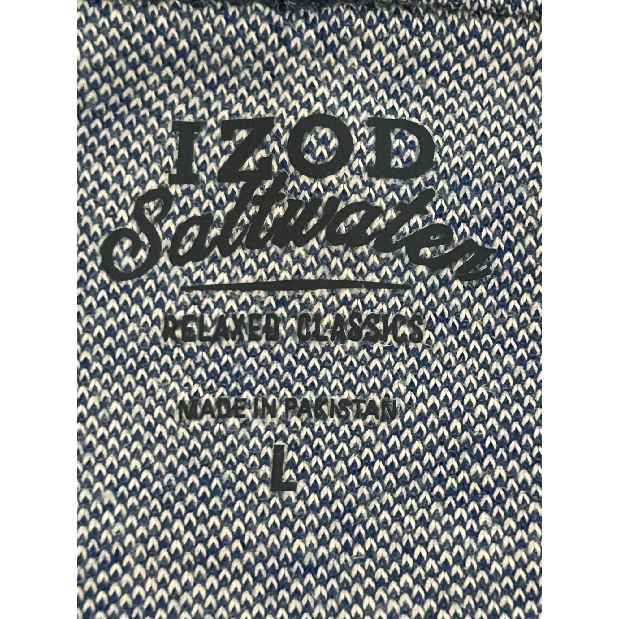 Izod Izod Saltwater Mens Shirt L Blue Long Sleeve Pullover 1/4 Zi Size US L / EU 52-54 / 3 - 4 Thumbnail