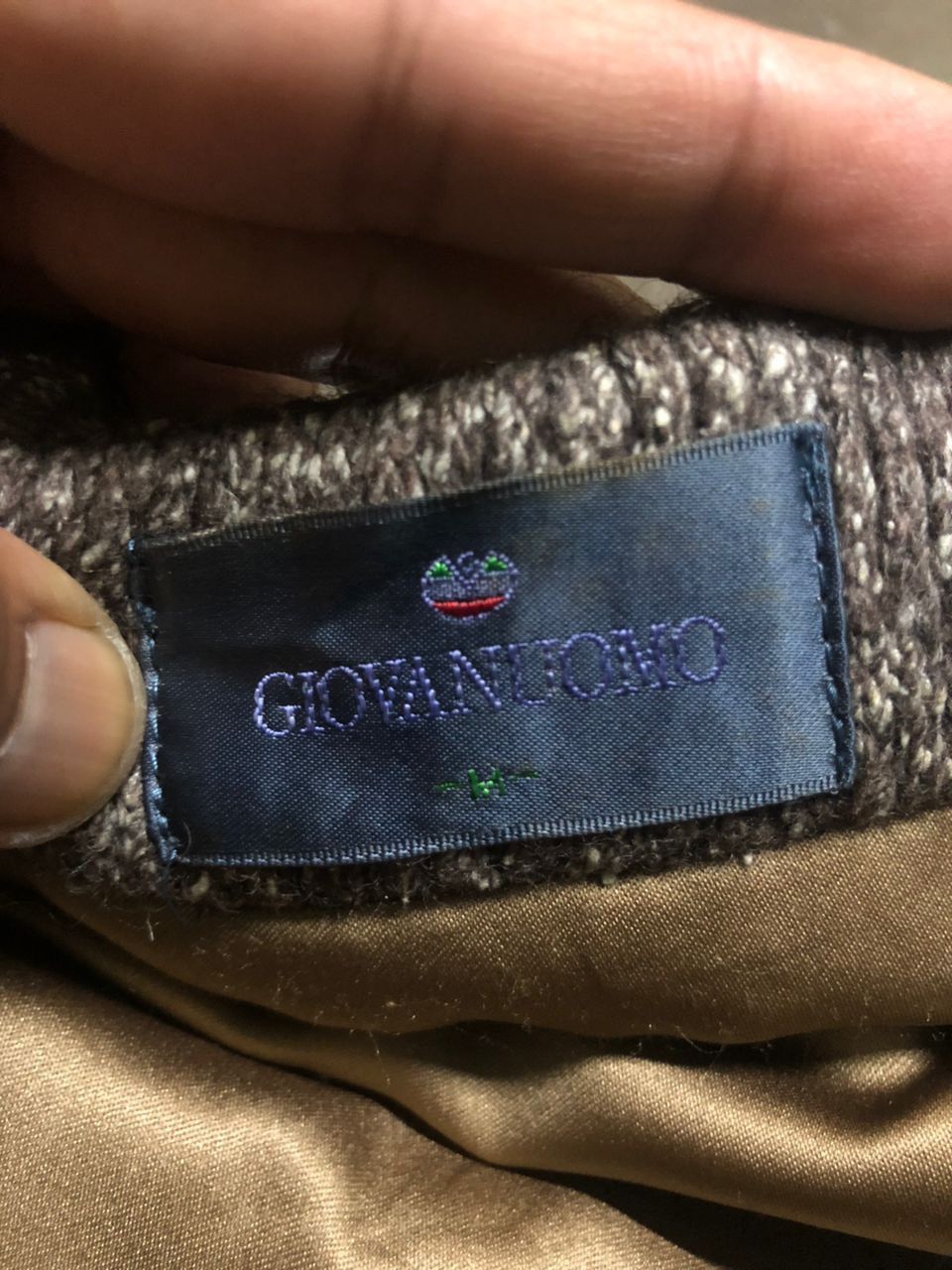 Japanese Brand × Vintage JAPANESE BRAND GIOVANOUMO WOOL TWEED VEST JACKET Size US M / EU 48-50 / 2 - 10 Thumbnail