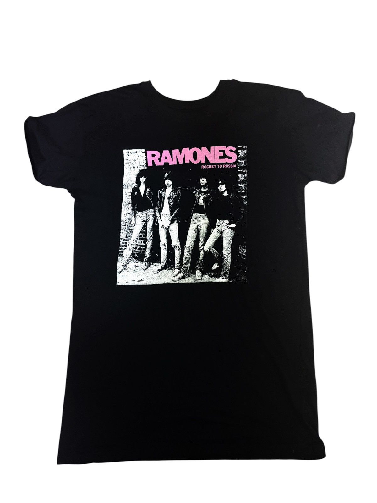 Band Tees × Vintage Authentic Ramones “Rocket to Russia” Tour Long Tee Size M / US 6-8 / IT 42-44 - 1 Thumbnail