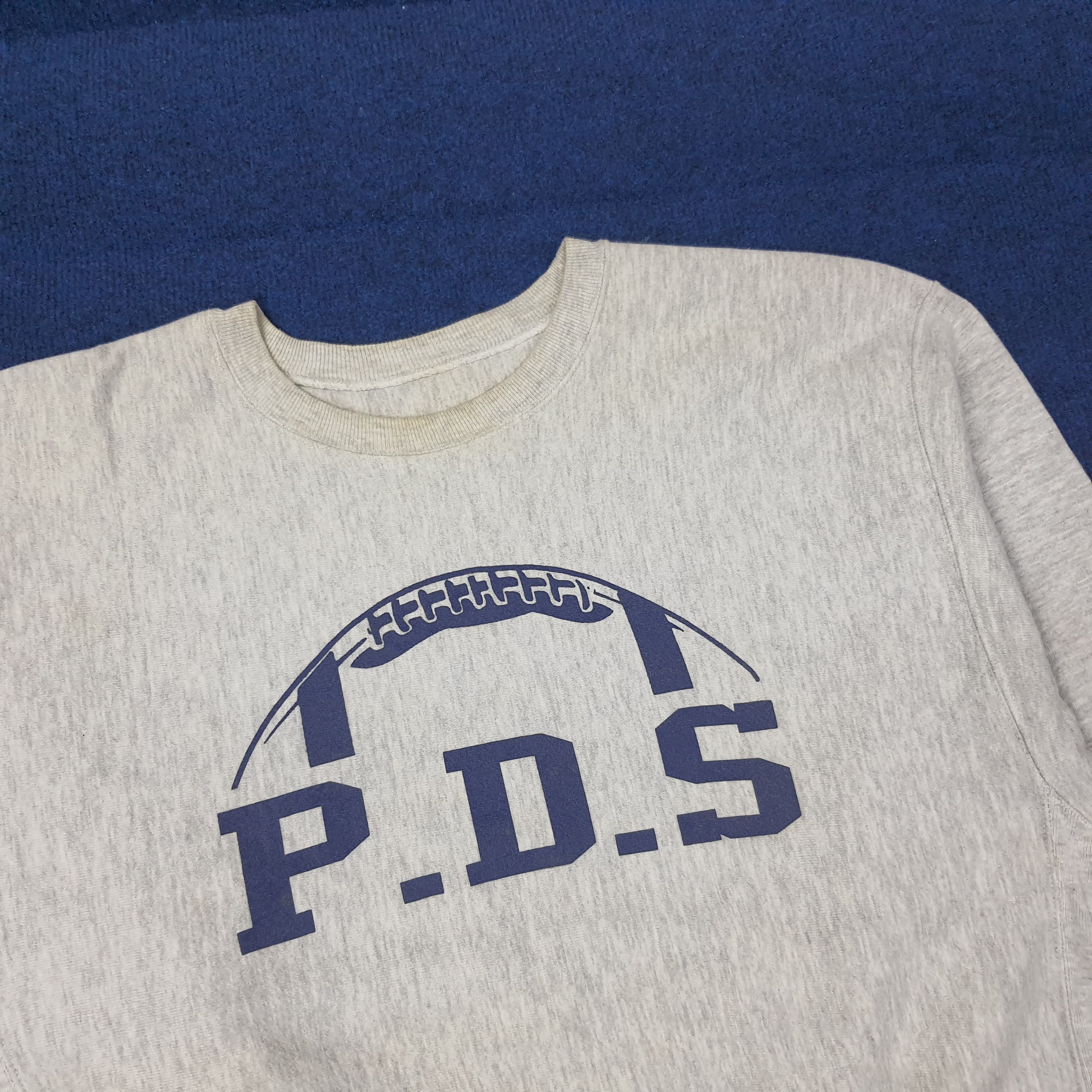 Champion Vintage Champion P.D.S Football Team Sweatshirt C254N16 Size US XL / EU 56 / 4 - 2 Thumbnail