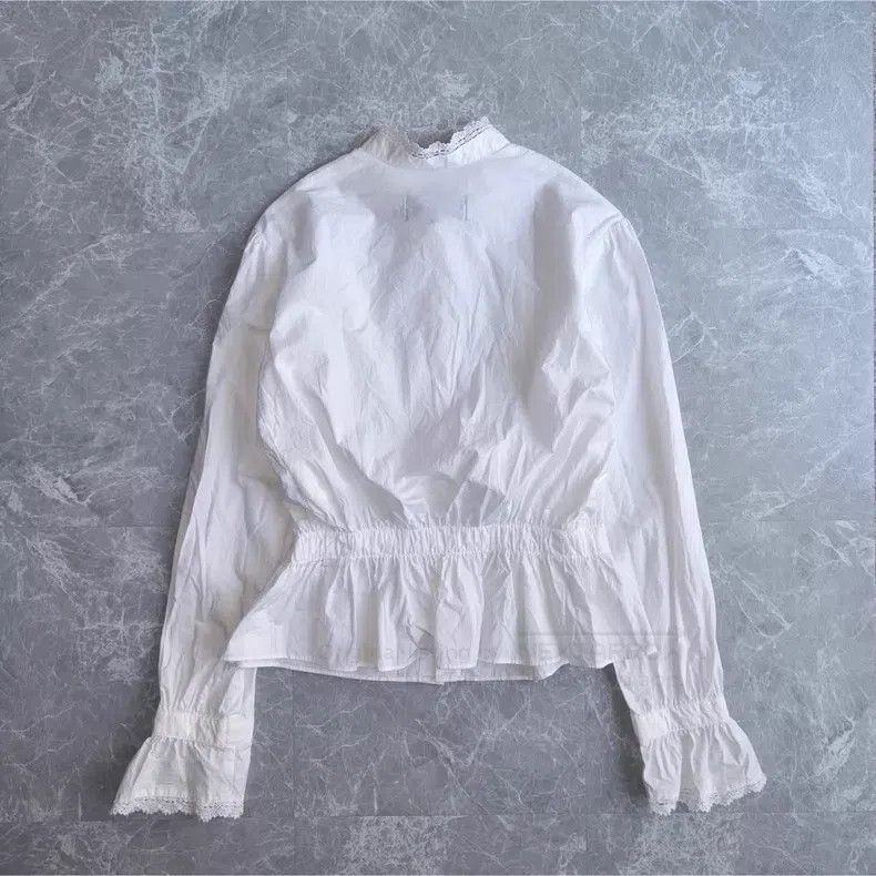 Comme des Garcons Comme Des Garcons Standing Collar Design Elegant Lace Edge Size M / US 6-8 / IT 42-44 - 3 Thumbnail