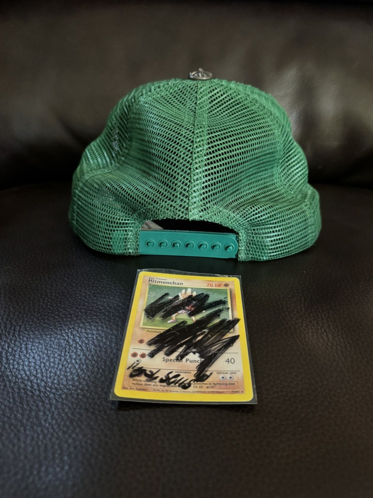 Chrome Hearts Chrome Hearts Green trucker hat Size ONE SIZE - 4 Thumbnail
