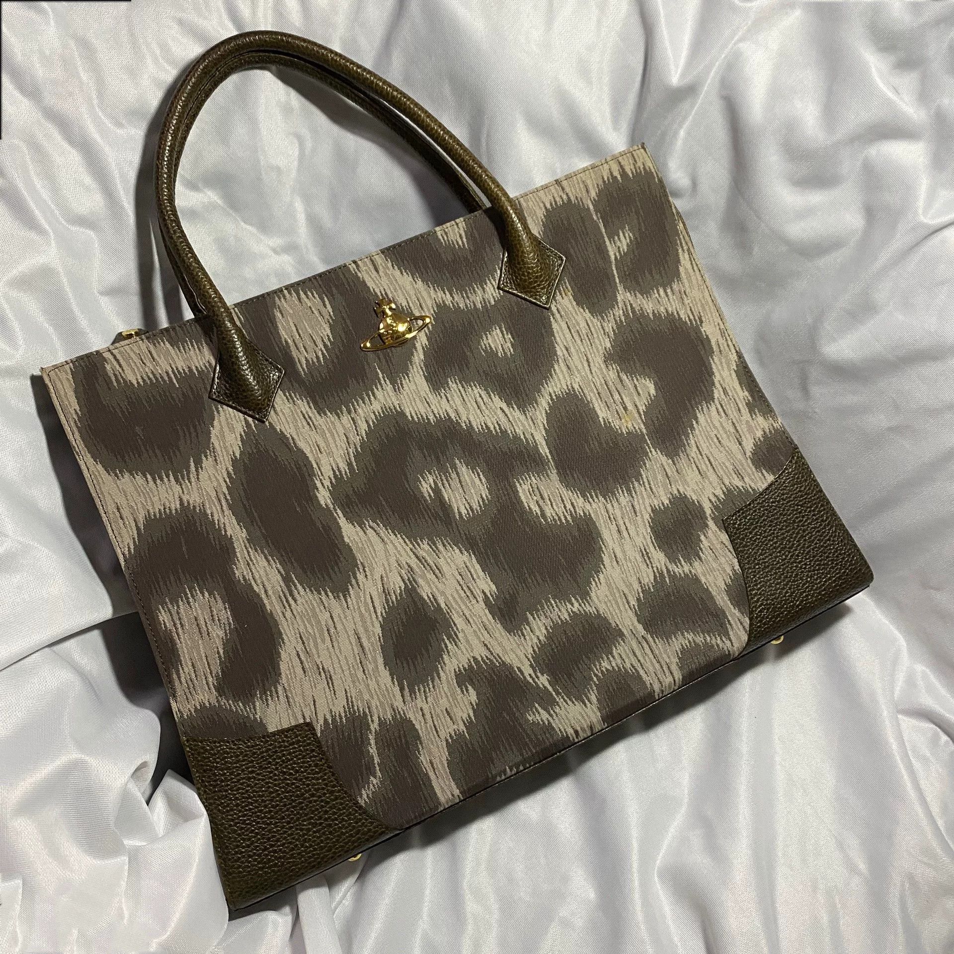 Vivienne Westwood Vivienne Westwood Leopard Print Briefcase Size ONE SIZE - 1 Thumbnail