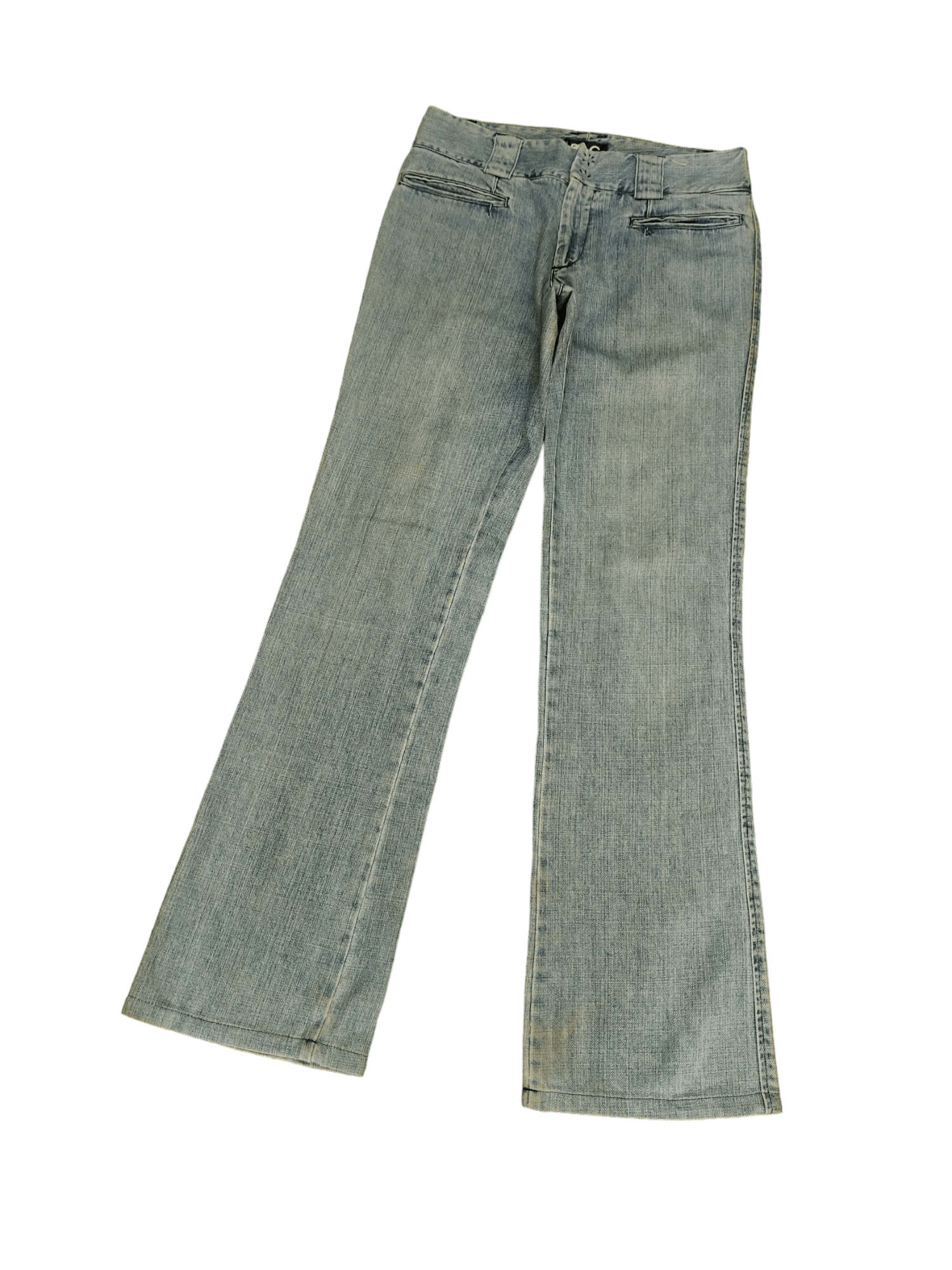 Dolce & Gabbana Flare Jeans Dolce & Gabbana 'Japan Edition' Boot Cut Y2k Size US 31 - 1 Thumbnail