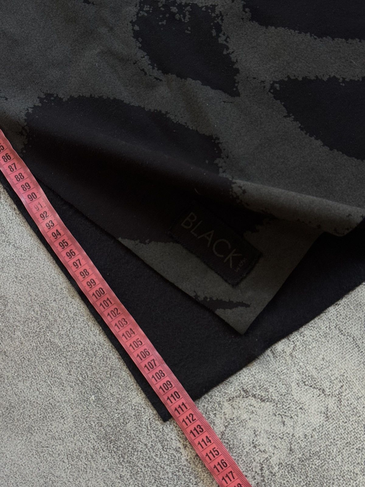 Other Black by kenm avantgarde oversized scarf 🧣 long scarves Size ONE SIZE - 9 Thumbnail