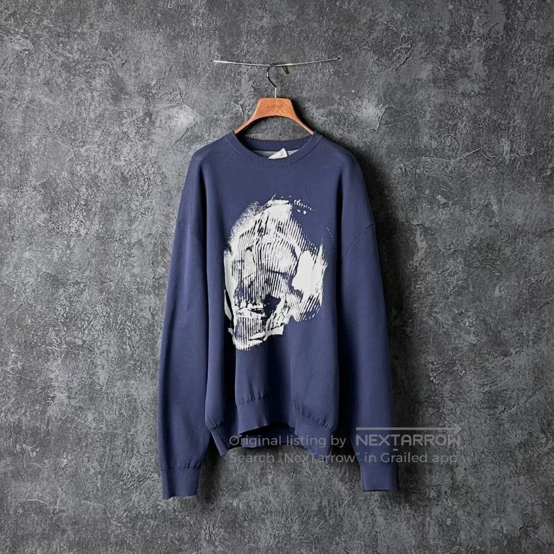 Alexander McQueen alexander mcqueen navy crew neck sweater. Size US M / EU 48-50 / 2 - 1 Thumbnail