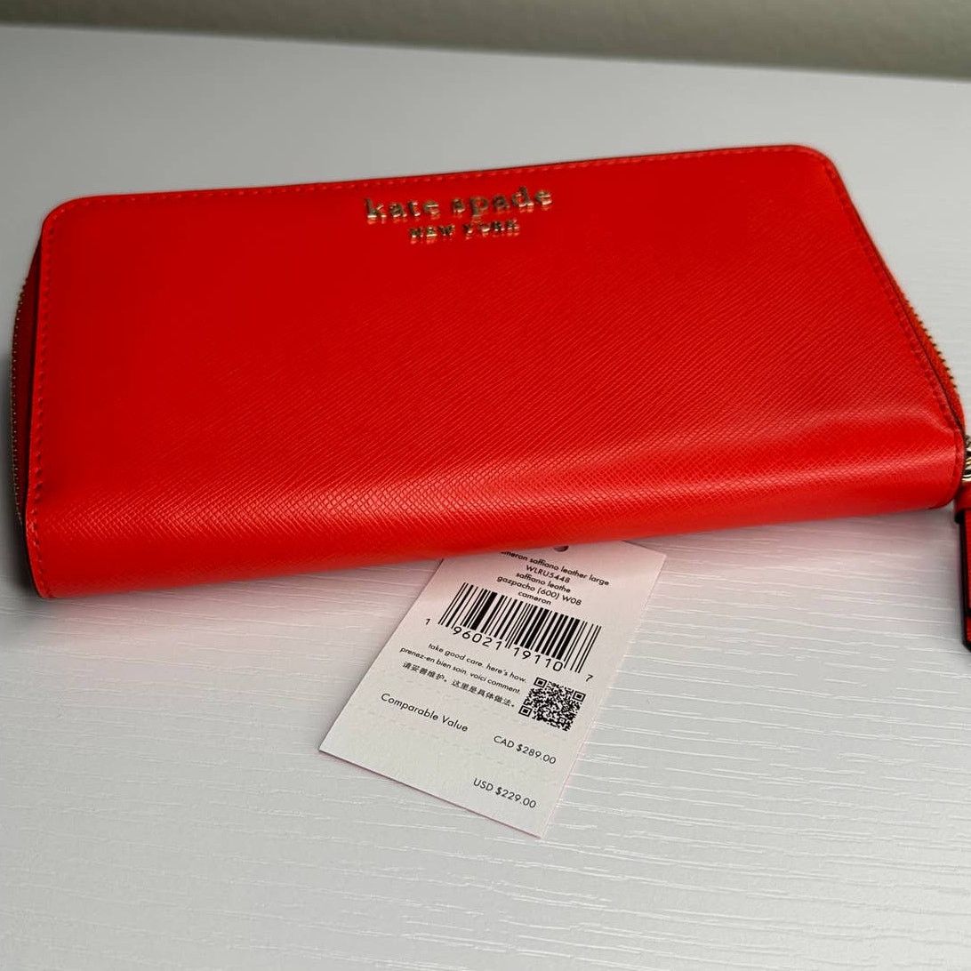 Kate Spade Kate Spade cameron large leather continental wallet Size ONE SIZE - 6 Thumbnail