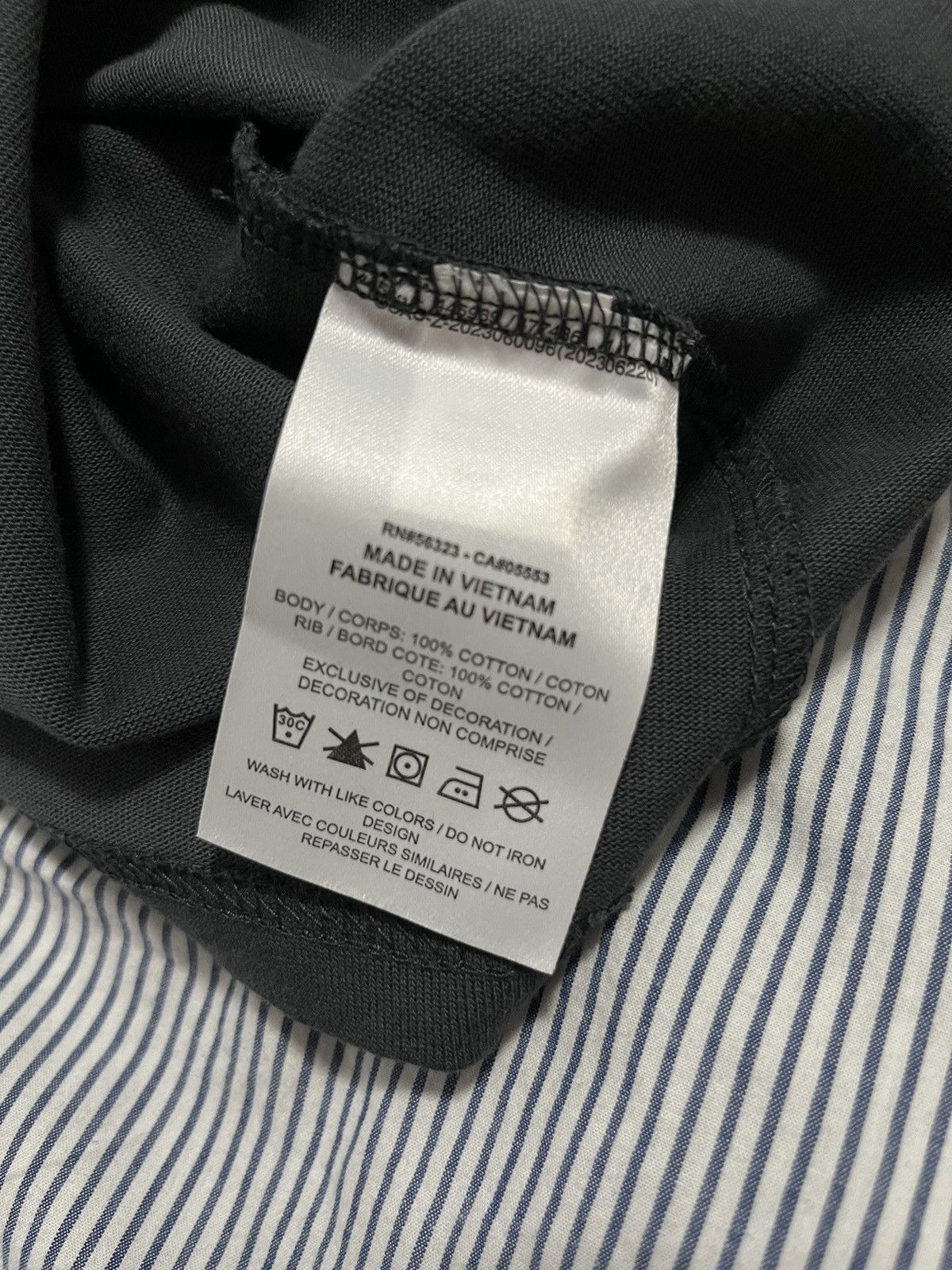 Drake Nocta CS Anthracite Big Body Tee Size US L / EU 52-54 / 3 - 5 Thumbnail