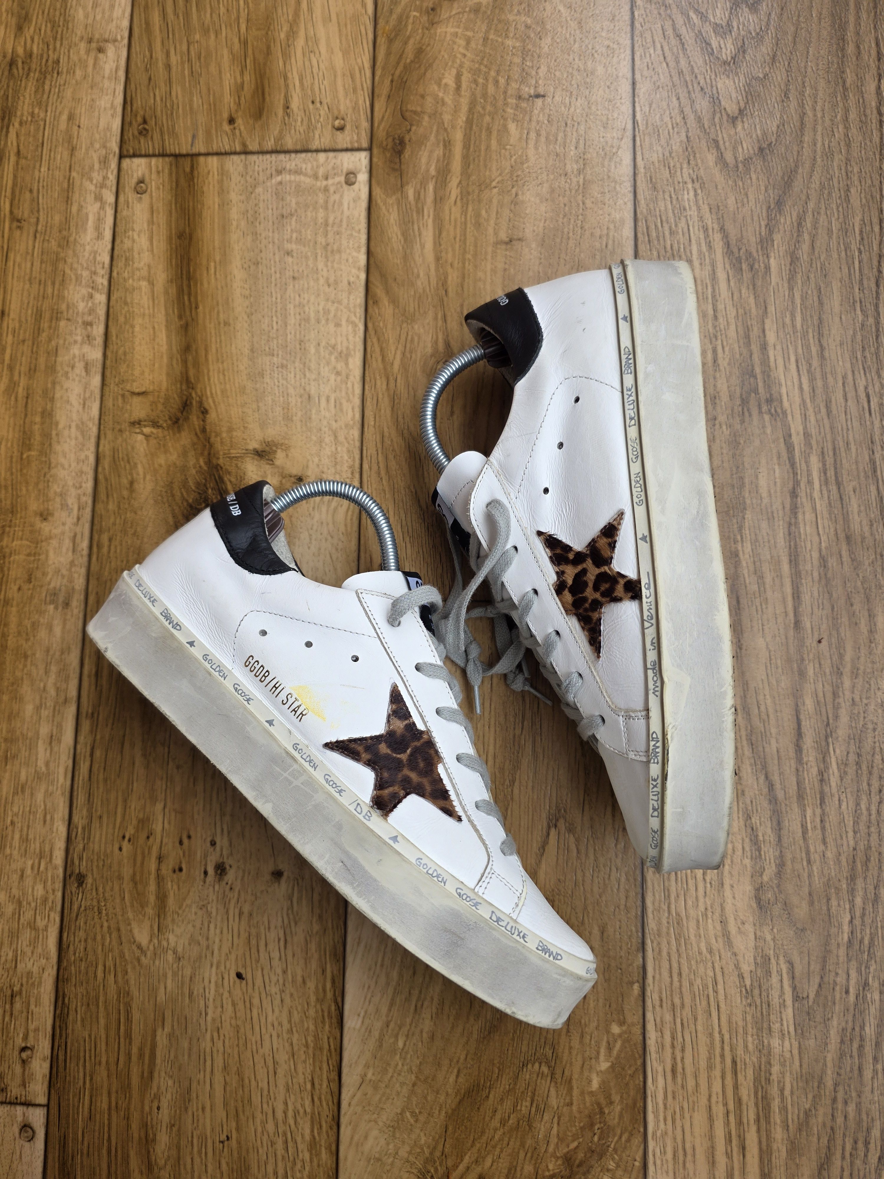 Golden Goose Golden Goose Hi Star Sneakers Size US 6 / EU 39 - 4 Thumbnail