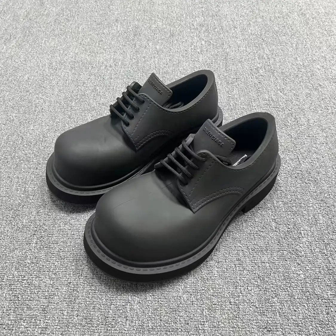 Balenciaga Balenciaga Technoclog Black Rubber | Grailed