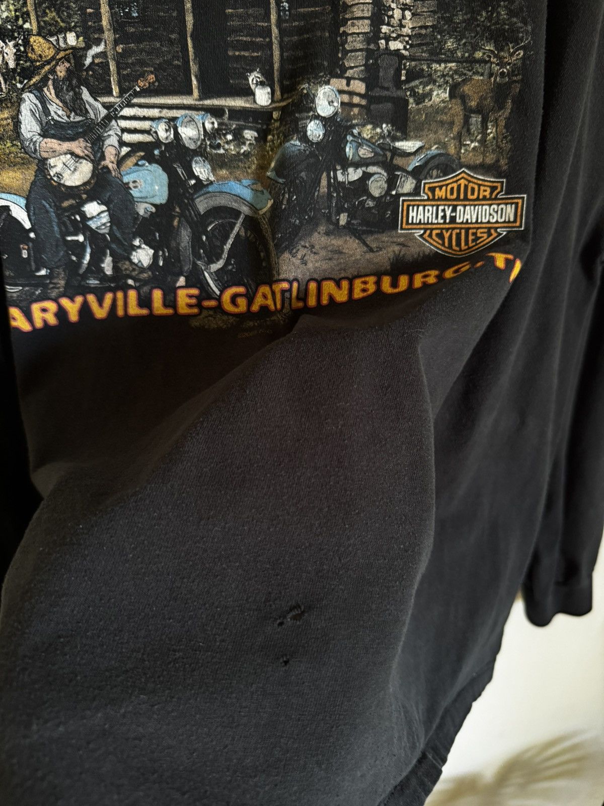 Harley Davidson CRAZY vintage Harley Davidson Tribal 2005 Size US XXL / EU 58 / 5 - 10 Thumbnail