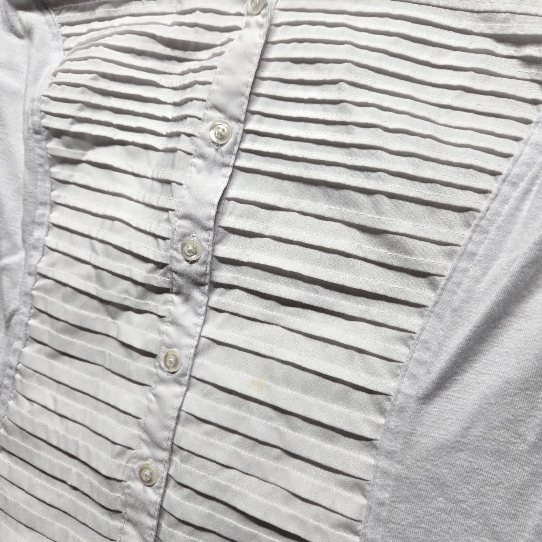 Vintage ZAC & RACHEL Shirt Adult Women's PXL Petite White Long Sleeve Button-Down Shirt Size XL / US 12-14 / IT 48-50 - 2 Thumbnail