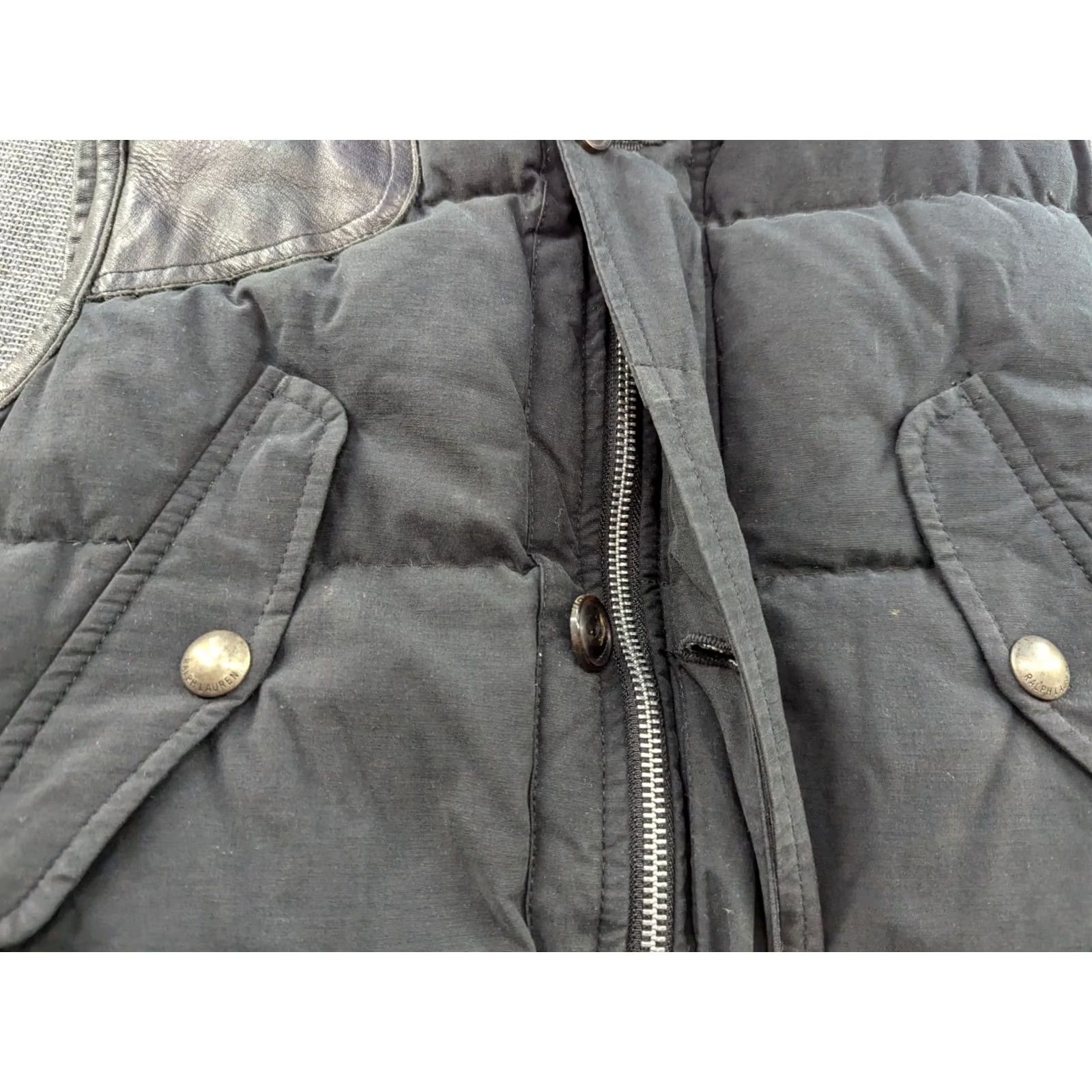 Ralph Lauren VINTAGE Ralph Lauren Womens Goose Down Vest Small Gray Gilet Size S / US 4 / IT 40 - 6 Thumbnail