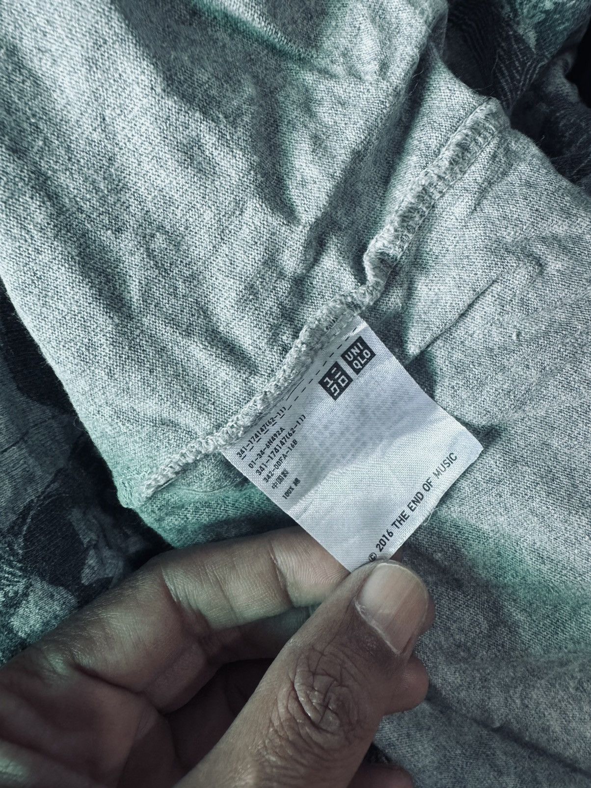 Uniqlo Full Print Kurt Cobain Tee Size US L / EU 52-54 / 3 - 6 Thumbnail