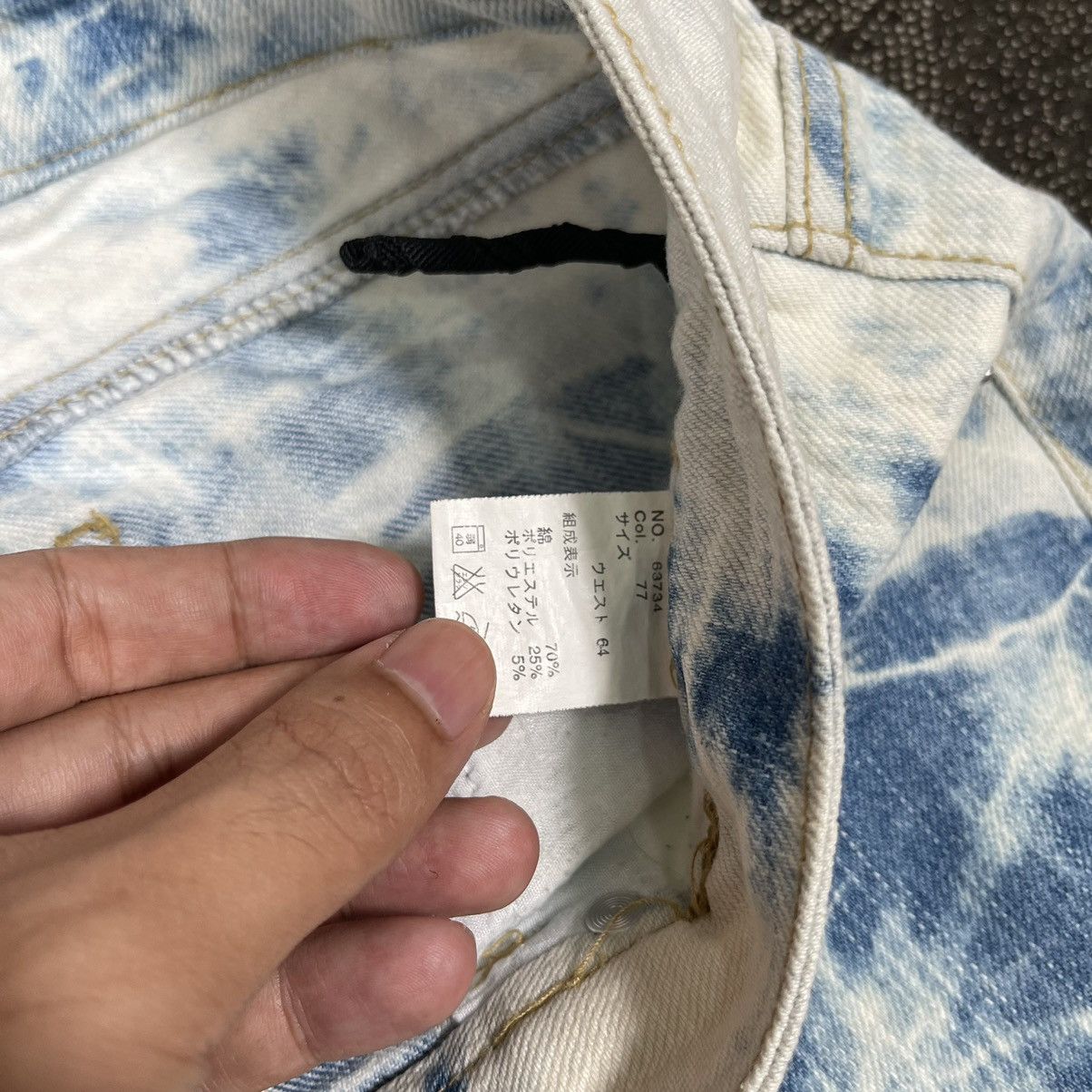Hysteric Glamour × If Six Was Nine × Tornado Mart Acid Washed Custom Japanese Denim Jeans Size US 28 / EU 44 - 5 Thumbnail