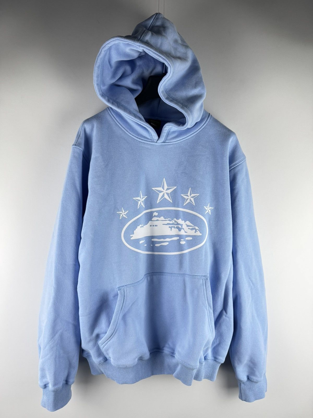Corteiz Corteiz 5 Starz Alcatraz Hoodie Baby Blue Size US S / EU 44-46 / 1 - 1 Thumbnail