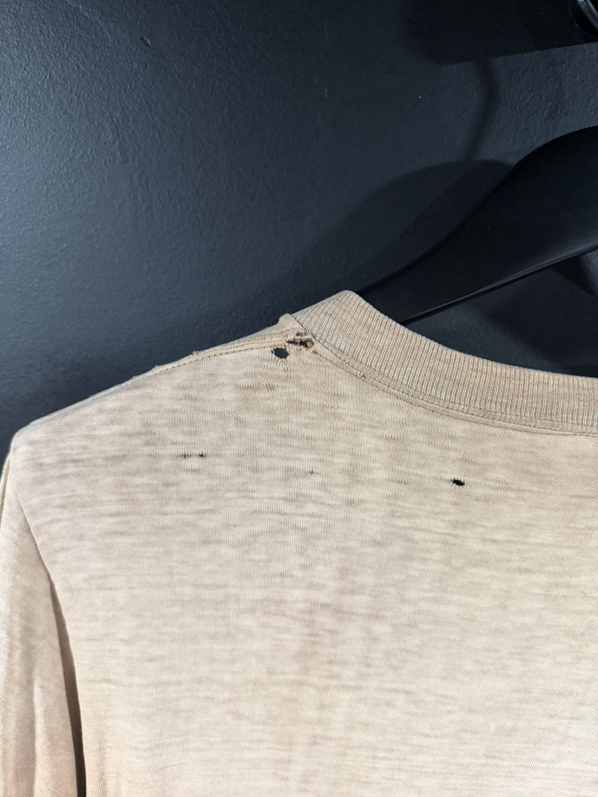 Vintage 1970s Vintage Blank Single Stitch Sun Faded Distressed Tee M Size US M / EU 48-50 / 2 - 12 Thumbnail