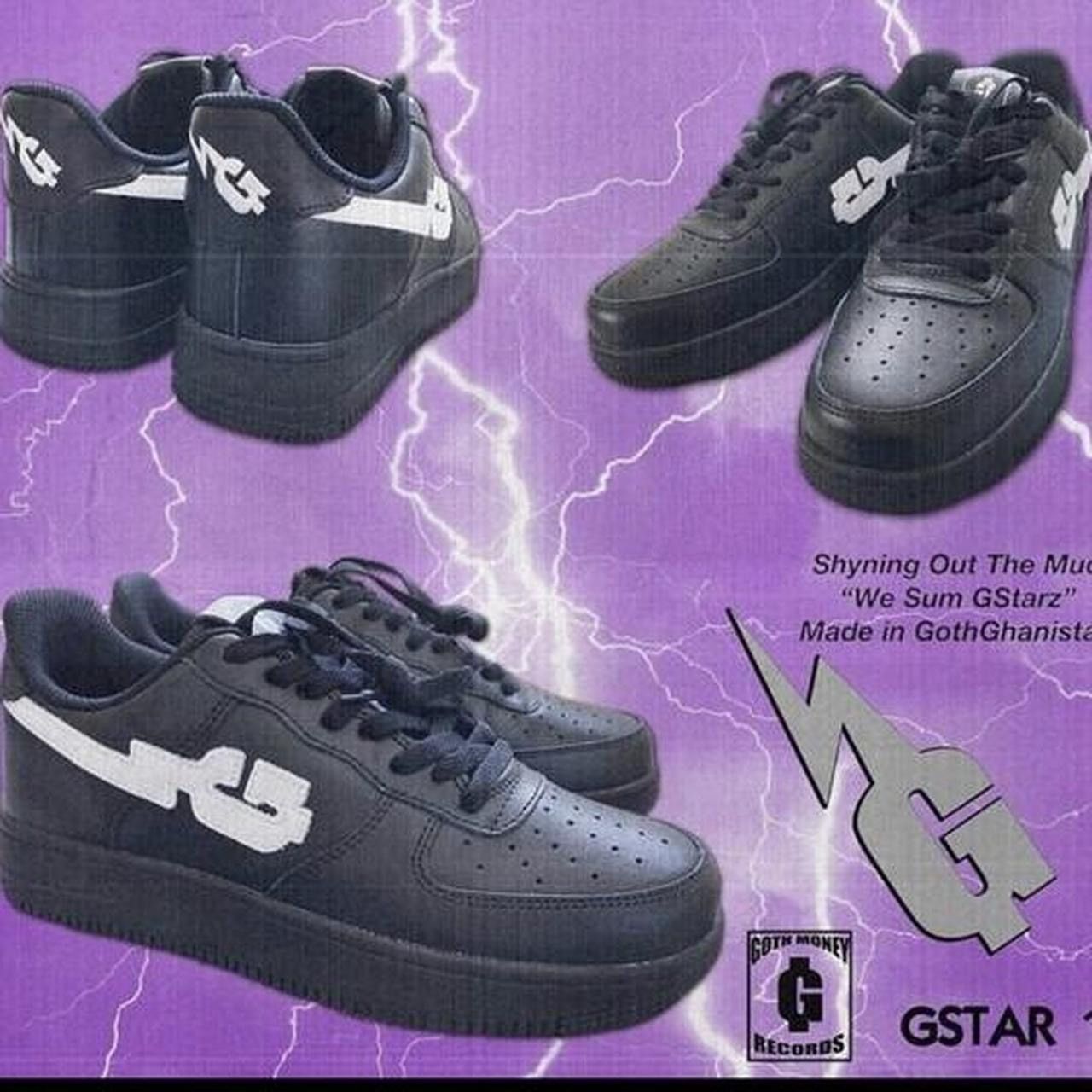 Goth Money Goth Money Records G Star Air Forces Black Kray Black Krvy Size US 10 / EU 43 - 2 Thumbnail
