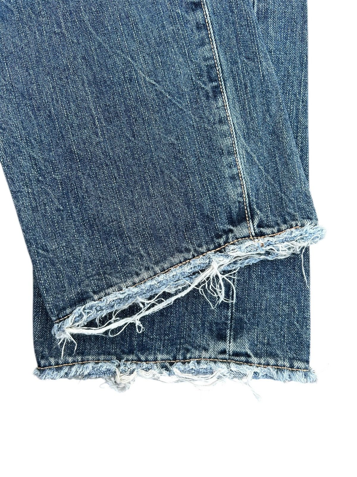 Kapital Vintage Edwin 505 Selvedge Distressed Denim Jeans Size US 33 - 11 Thumbnail