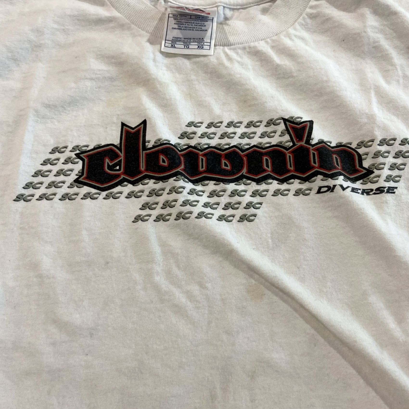 Vintage VINTAGE Chevrolet Shirt XL Men White 90s Hot Rod Clownin Around Graphic Tee Size US XL / EU 56 / 4 - 3 Thumbnail