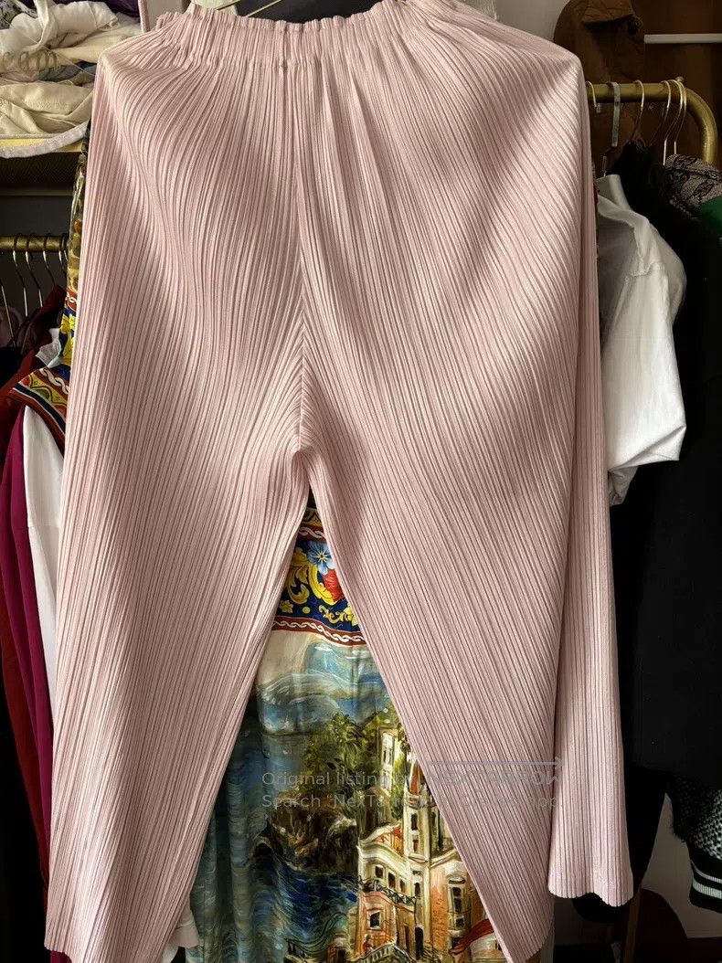 Issey Miyake Issey Miyake Pink Pants Size 25" / US 0 / IT 36 - 3 Thumbnail