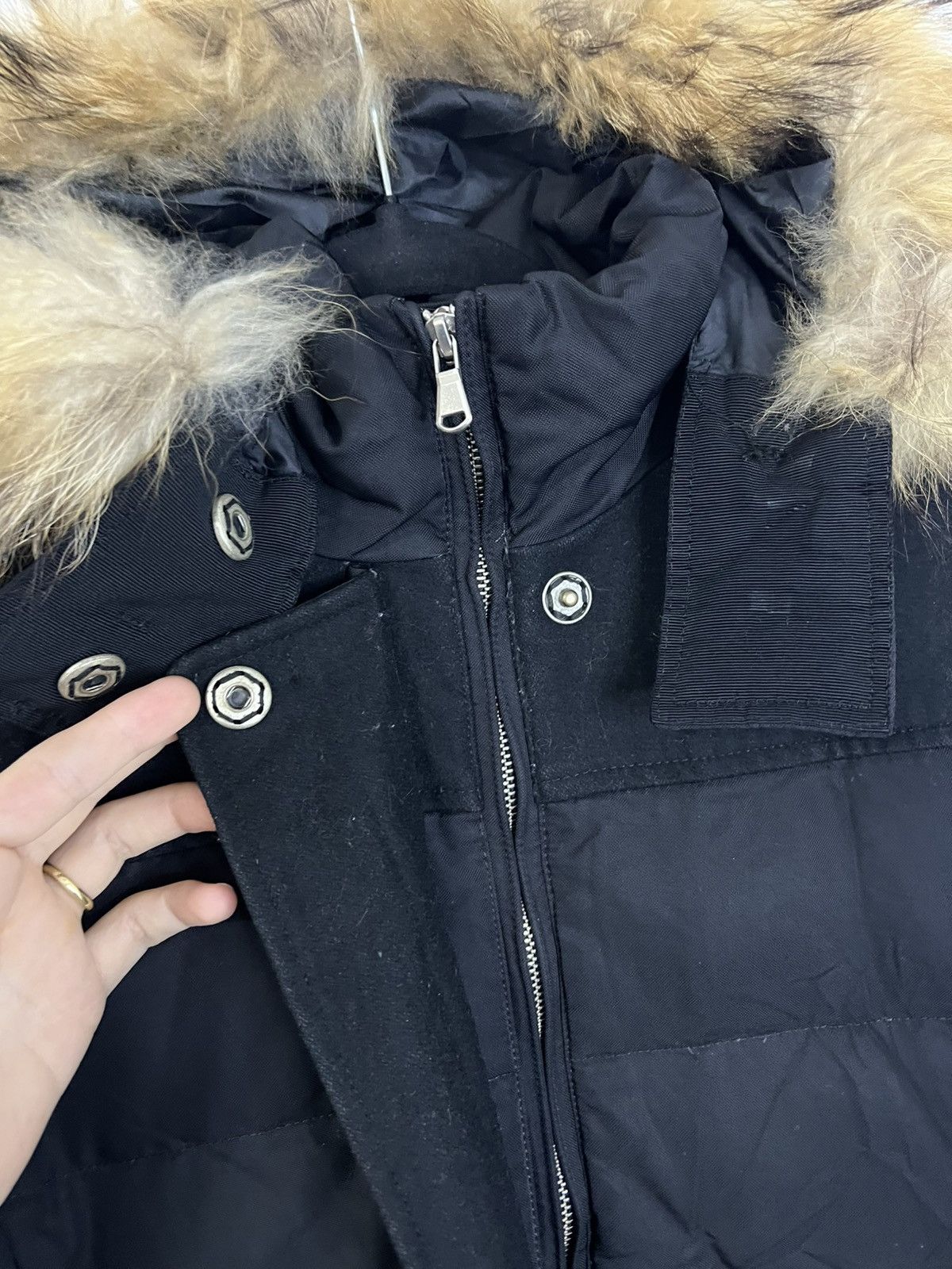 MAX&Co. Max & Co parka jacket fur wool nylon L Size L / US 10 / IT 46 - 3 Thumbnail