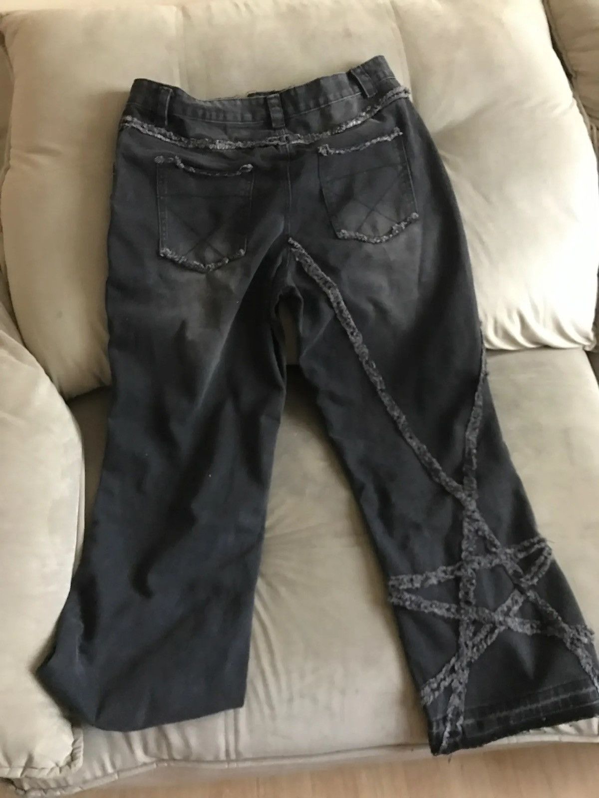 Streetwear Y2K Gothic Baggy Jeans