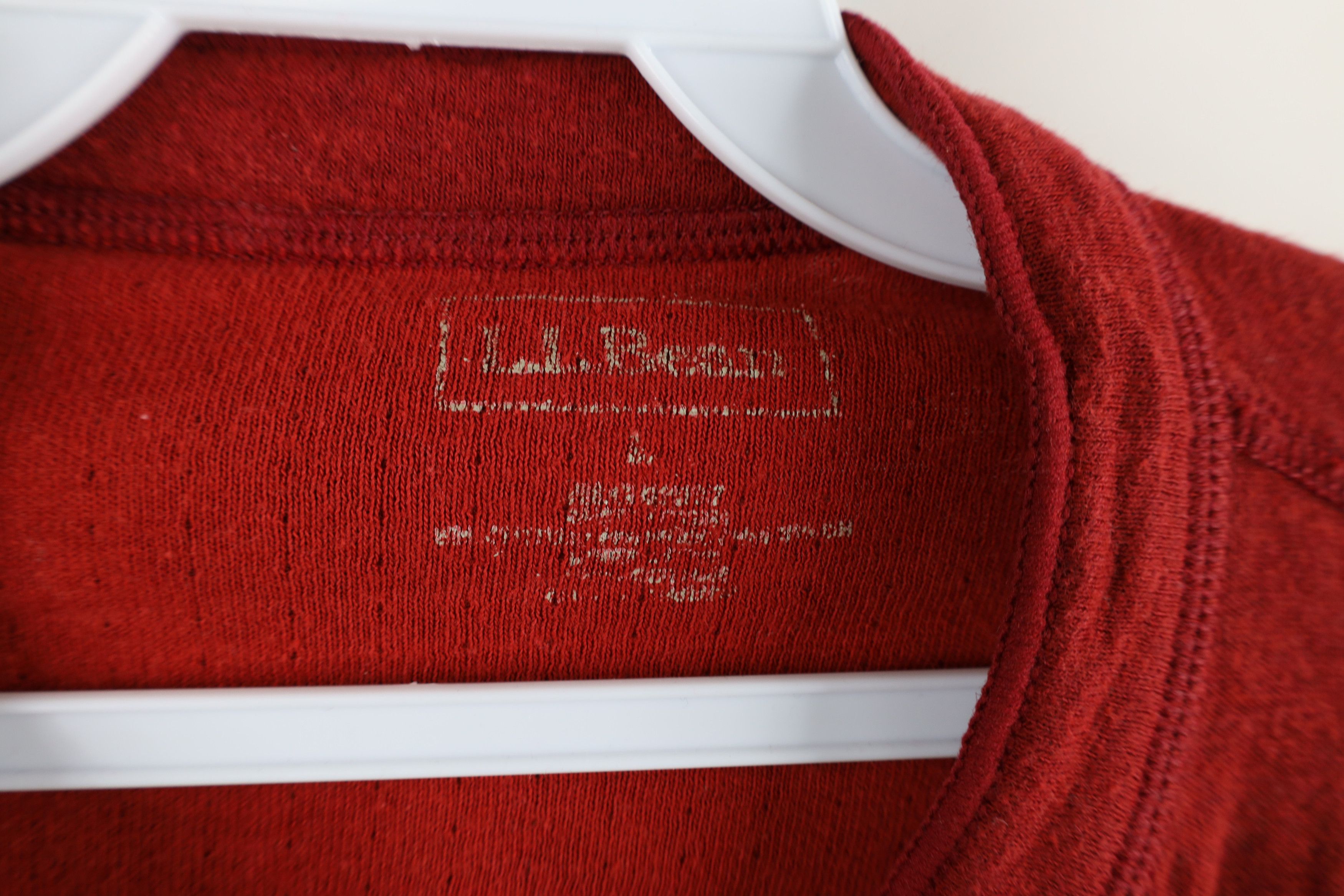 L.L. Bean × Vintage Vintage LL Bean Rivers Driver Long Sleeve Henley T-Shirt Size US L / EU 52-54 / 3 - 6 Thumbnail