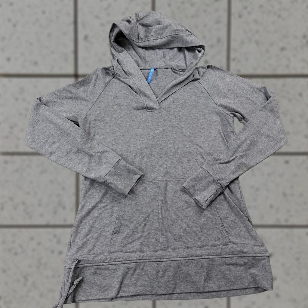Vintage Kuhl Hoodie Womens S Gray Pullover Hoody Sweatshirt Outdoor Hiking Trail Trek Size S / US 4 / IT 40 - 1 Thumbnail