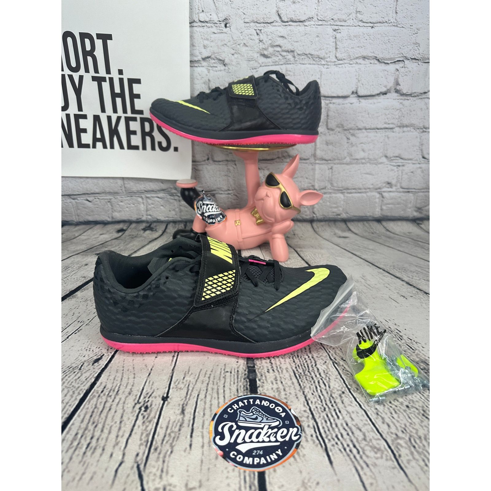 Nike Nike High Jump Elite Pro Track Field Jumping Spikes Mens 10 Size US 10 / EU 43 - 1 Thumbnail