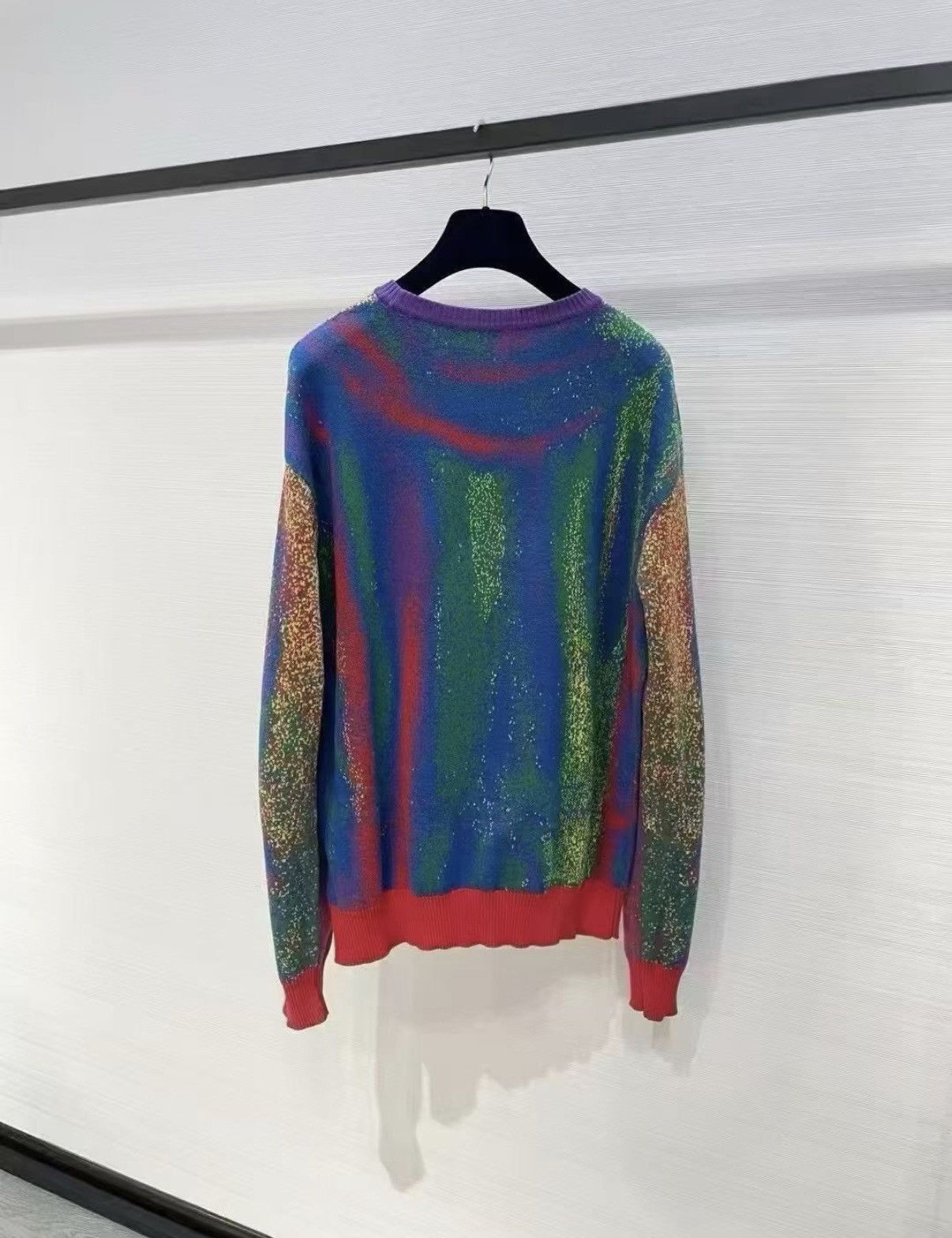 Louis Vuitton Louis Vuitton Size M Colorful Crew Neck Knit Sweater J33 Size US M / EU 48-50 / 2 - 2 Thumbnail