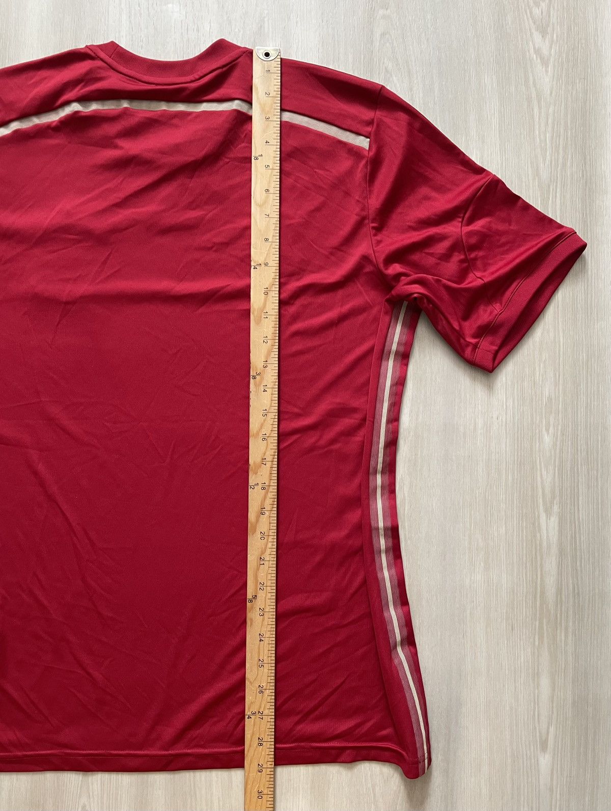 Adidas 2014-15 Spain Team World Cup Home Jersey Adidas Sz L *flaws Size US L / EU 52-54 / 3 - 9 Thumbnail