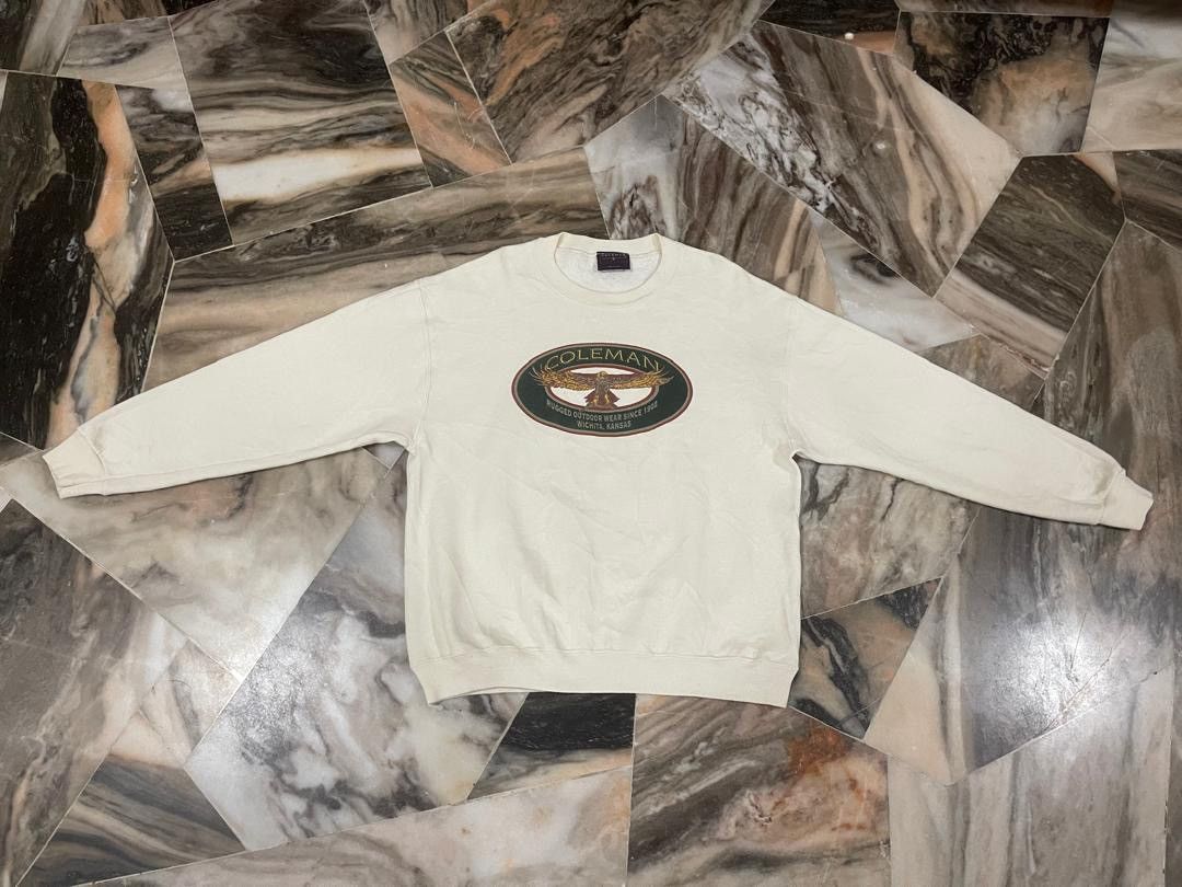 Coleman Vintage 90s Coleman Outdoor Sweatshirt Streetwear Size US L / EU 52-54 / 3 - 2 Thumbnail
