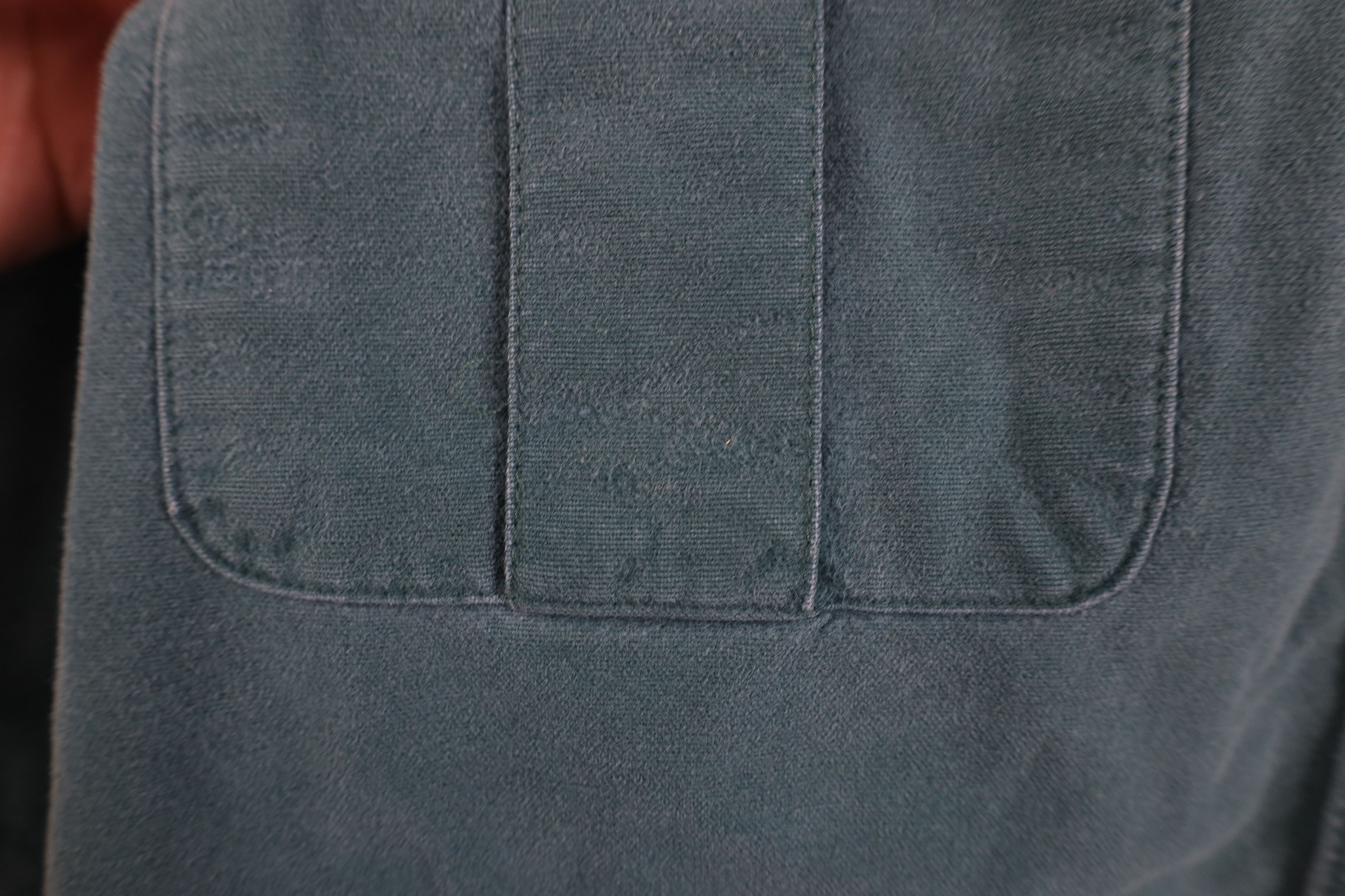 Eddie Bauer Vintage 90s Eddie Bauer Chamois Cloth Button Shirt Green USA Size US L / EU 52-54 / 3 - 6 Thumbnail