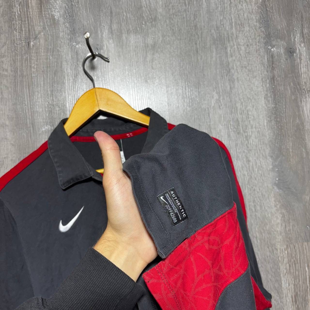 Nike Nike 2000s England Rugby Embroidered Rose Polo Longsleeve Size US XL / EU 56 / 4 - 4 Thumbnail
