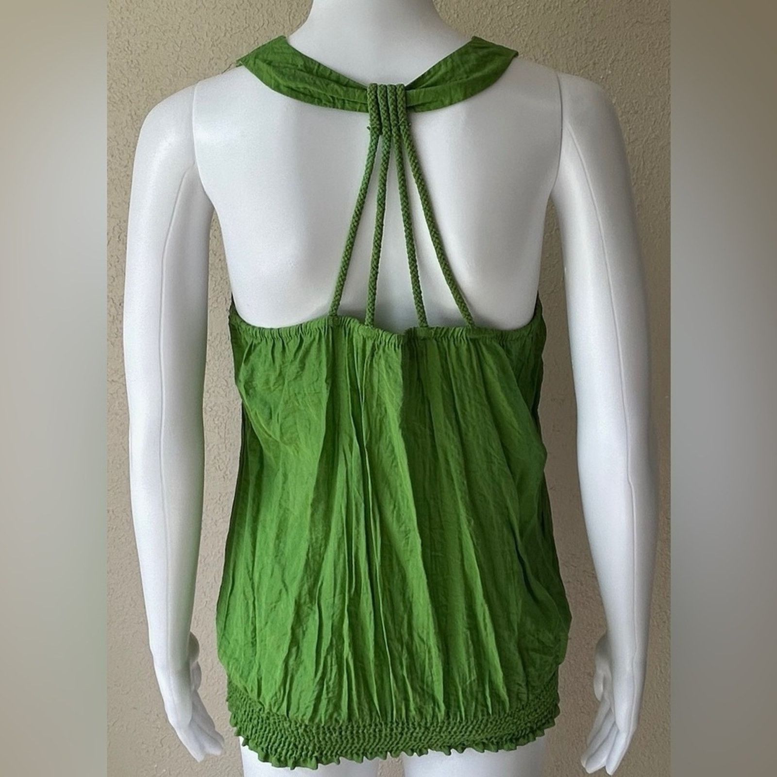 Other Marianne | Bohemian Crochet Knit Lace Tank Top | Medium Size M / US 6-8 / IT 42-44 - 2 Thumbnail