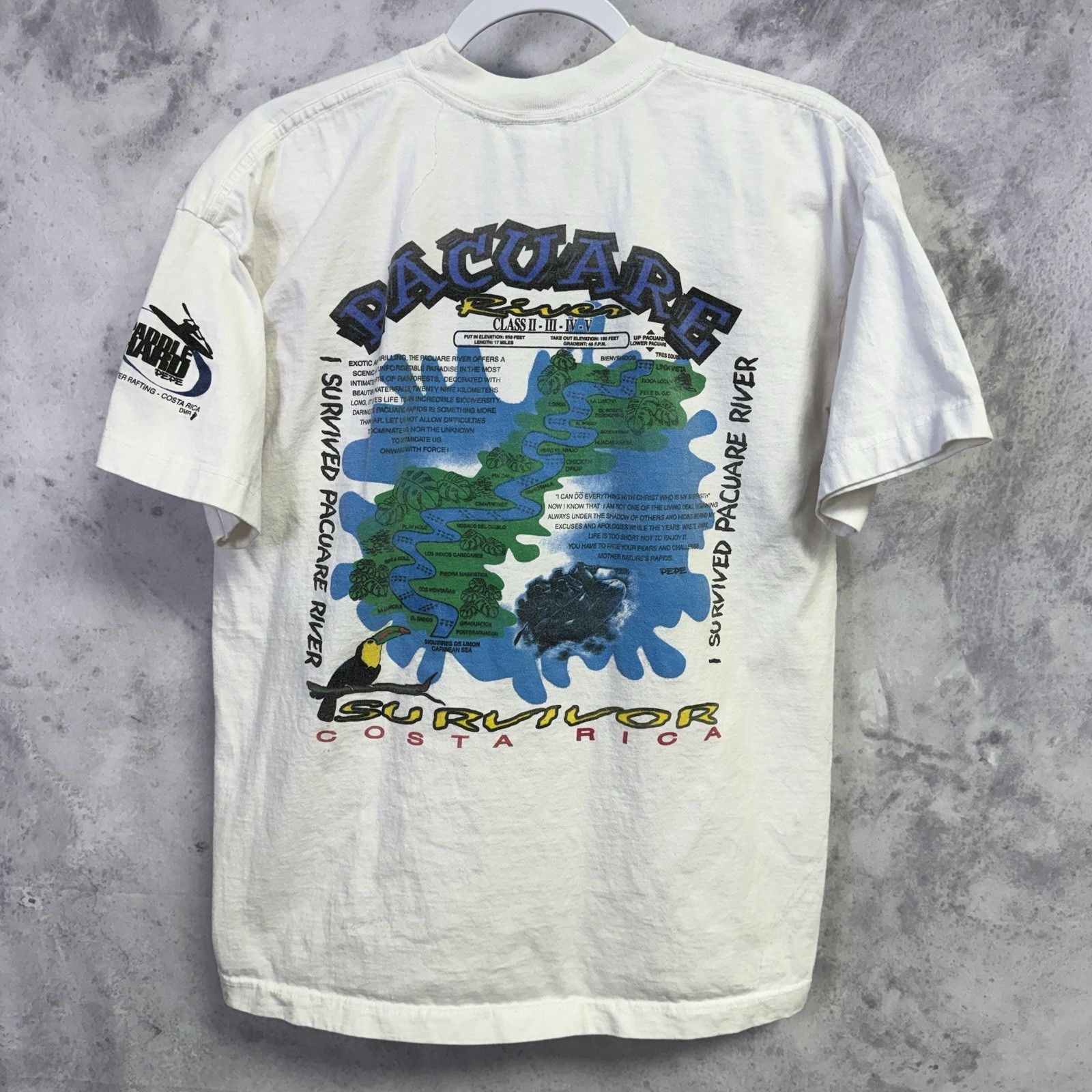 Vintage Vintage Paddle Hard Pepe Kayak T Shirt Mens Large Y2K Sports Size US L / EU 52-54 / 3 - 3 Thumbnail