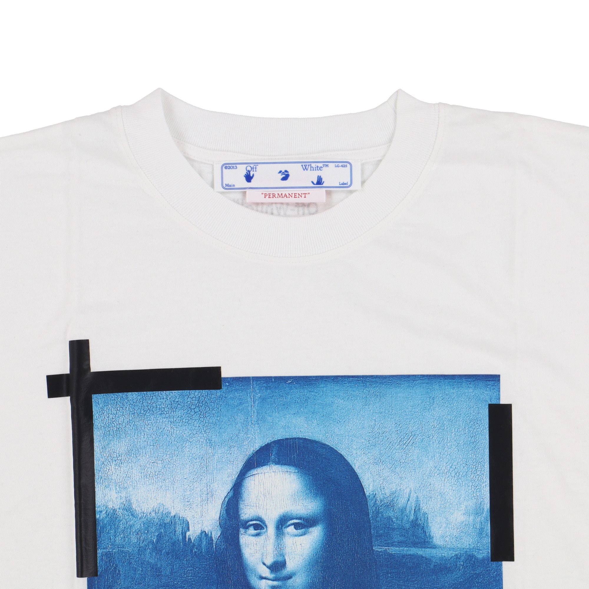 Off-White White Mona Lisa Logo Oversized T-shirt Size US XS / EU 42 / 0 - 5 Thumbnail