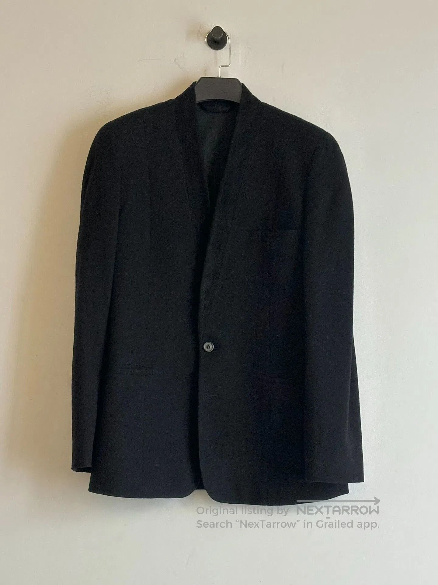 Maison Margiela Maison Martin Margiela Collarless Suit Jacket. Size US L / EU 52-54 / 3 - 4 Thumbnail