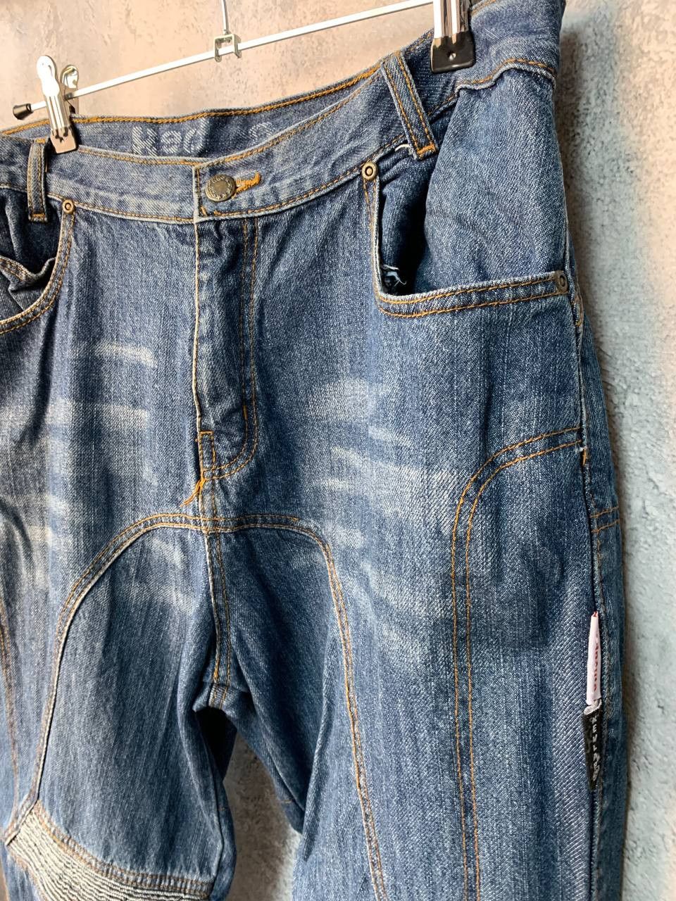 Japanese Brand Red Route London Made with Kevlar Denim Jeans Pants Size US 34 / EU 50 - 6 Thumbnail