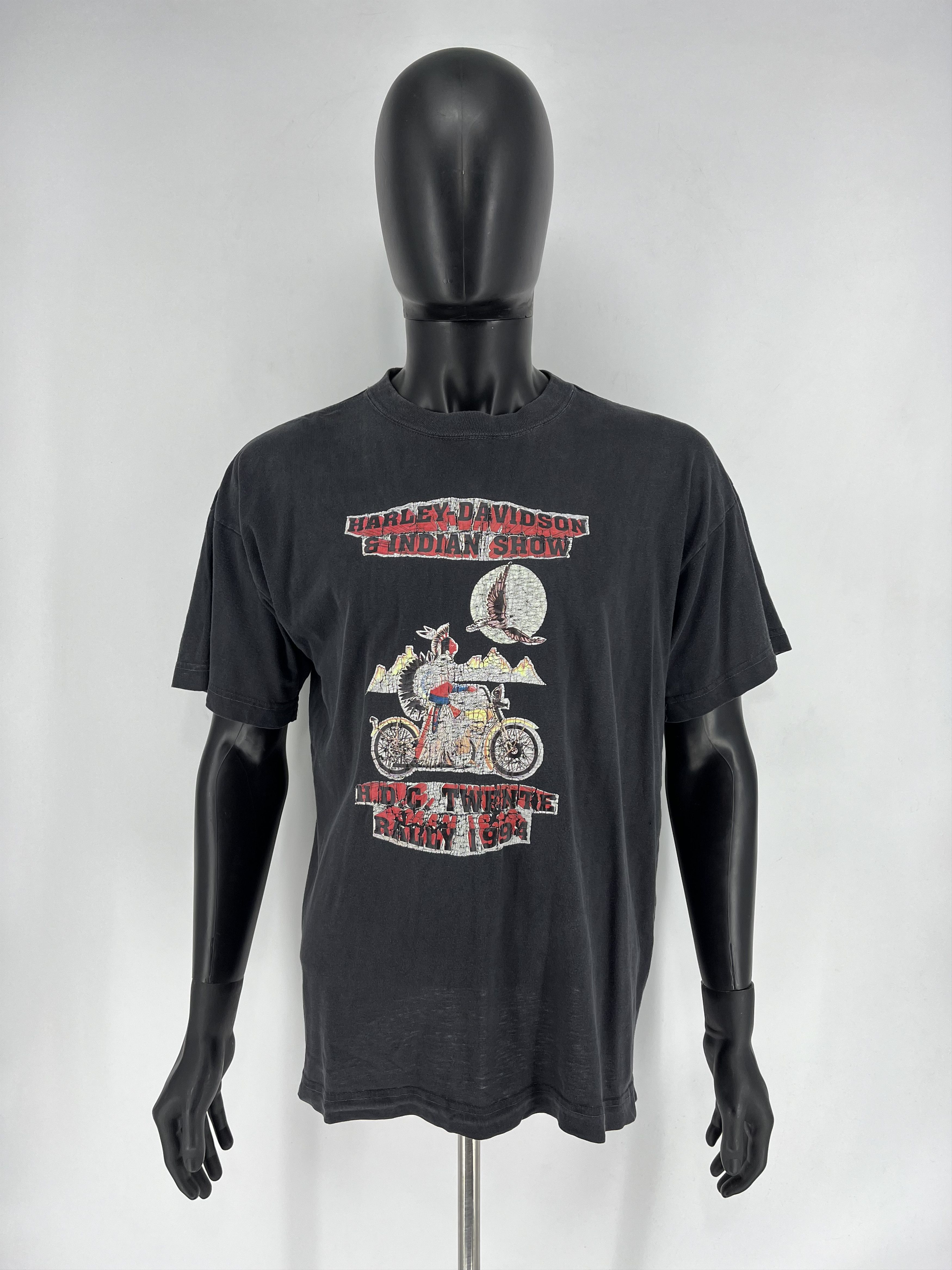 Harley Davidson harley davidson INDIAN SHOW H.D.C. TWENTE RALLY 1994 Size US XL / EU 56 / 4 - 2 Thumbnail