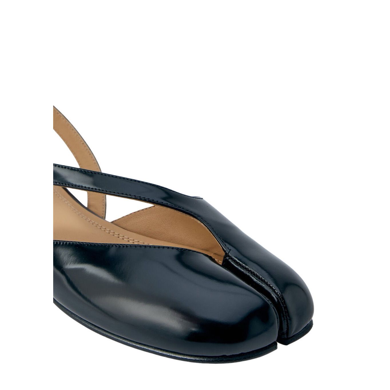 Maison Margiela MAISON MARGIELA Black Tabi Flat Slingbacks New & Authentic ( Size US 6 / IT 36 - 3 Thumbnail