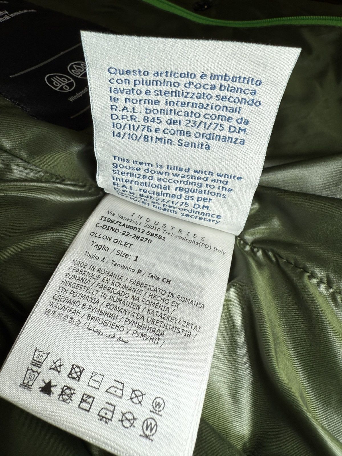Moncler × Moncler Grenoble Moncler Grenoble Green Ollon Down Vest Size US S / EU 44-46 / 1 - 14 Thumbnail