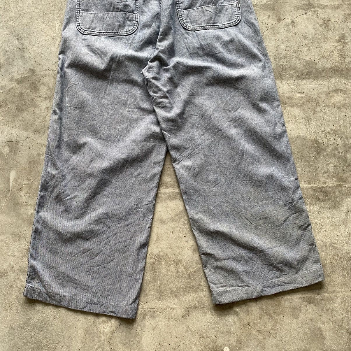 If Six Was Nine × Issey Miyake × Le Grande Bleu (L.G.B.) Vintage Hysteric Glamour Baggy Wide Pants w29 Size US 29 - 7 Thumbnail