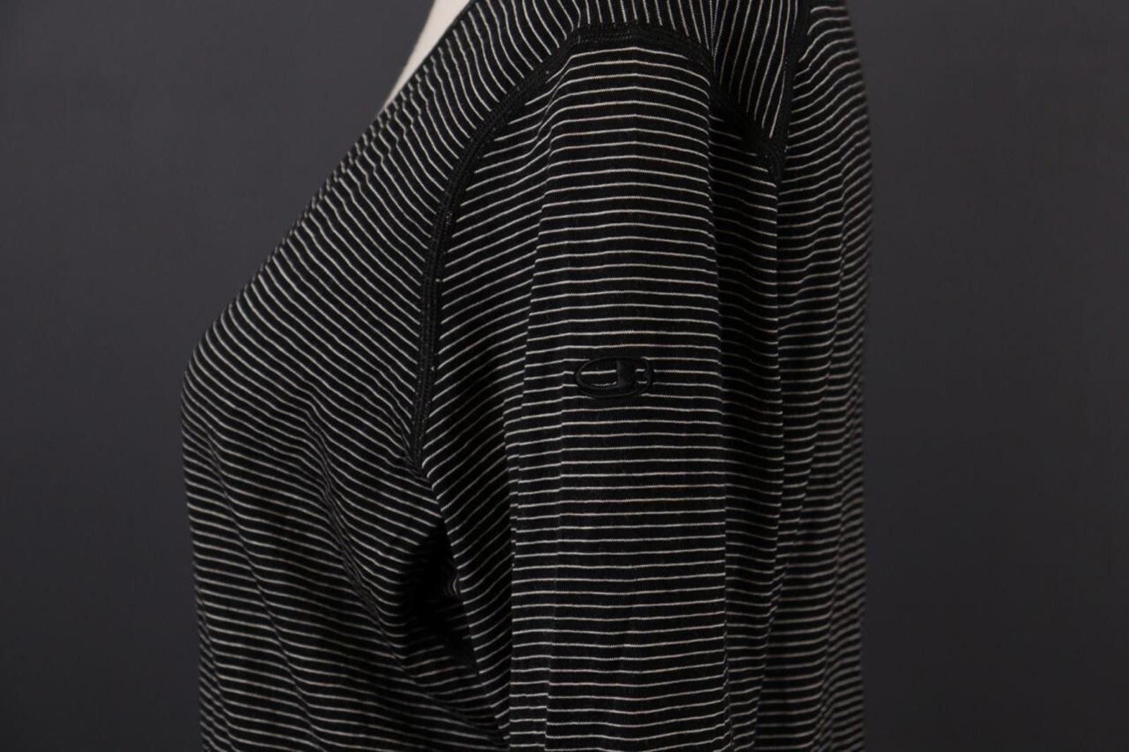 Icebreaker Icebreaker Merino 200 Black Stripe BaseLayer Size XL Size XL / US 12-14 / IT 48-50 - 5 Thumbnail