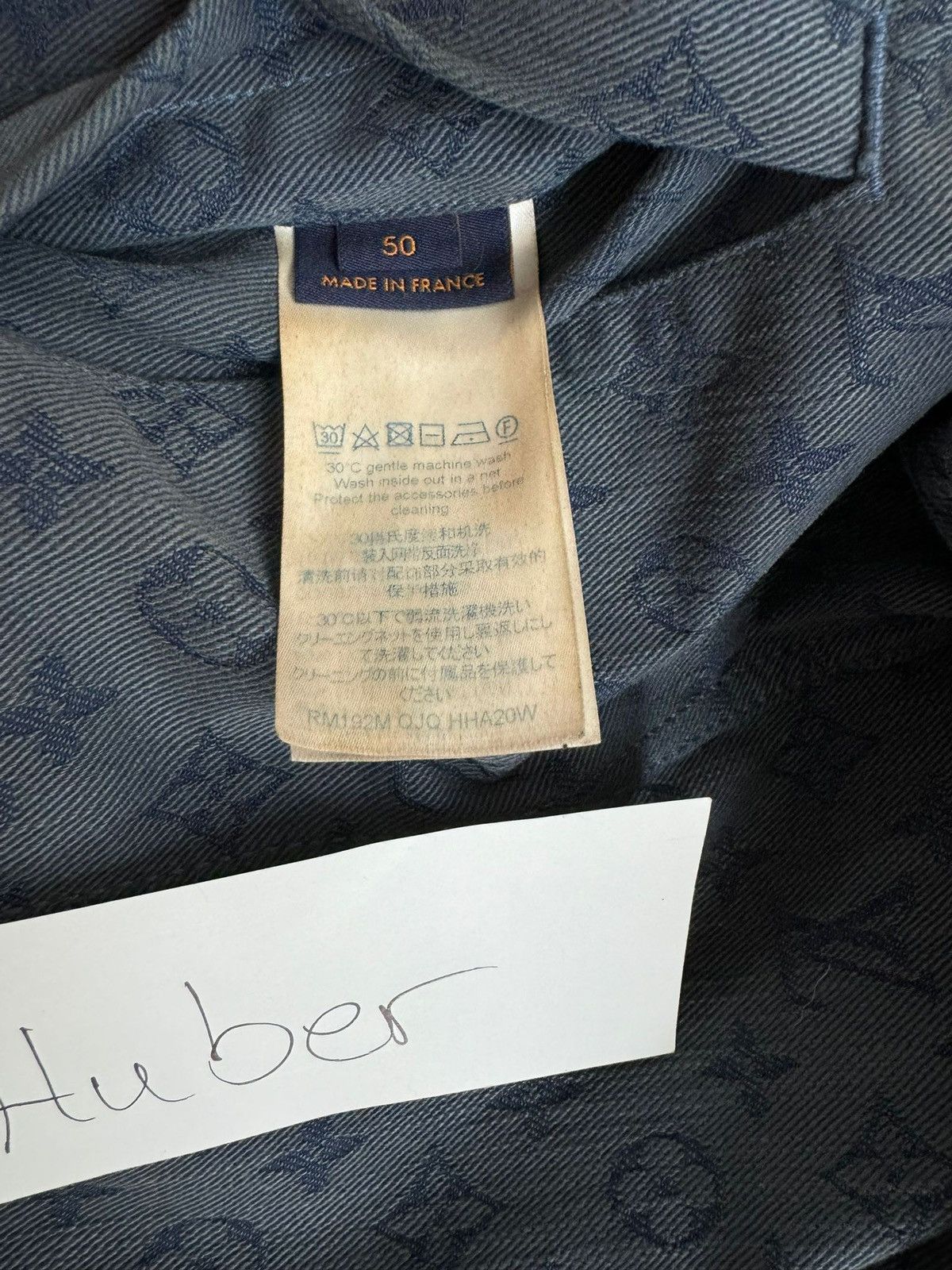 Louis Vuitton Louis Vuitton Denim Jeans Jacket Monogram Virgil Abloh Size US M / EU 48-50 / 2 - 8 Thumbnail