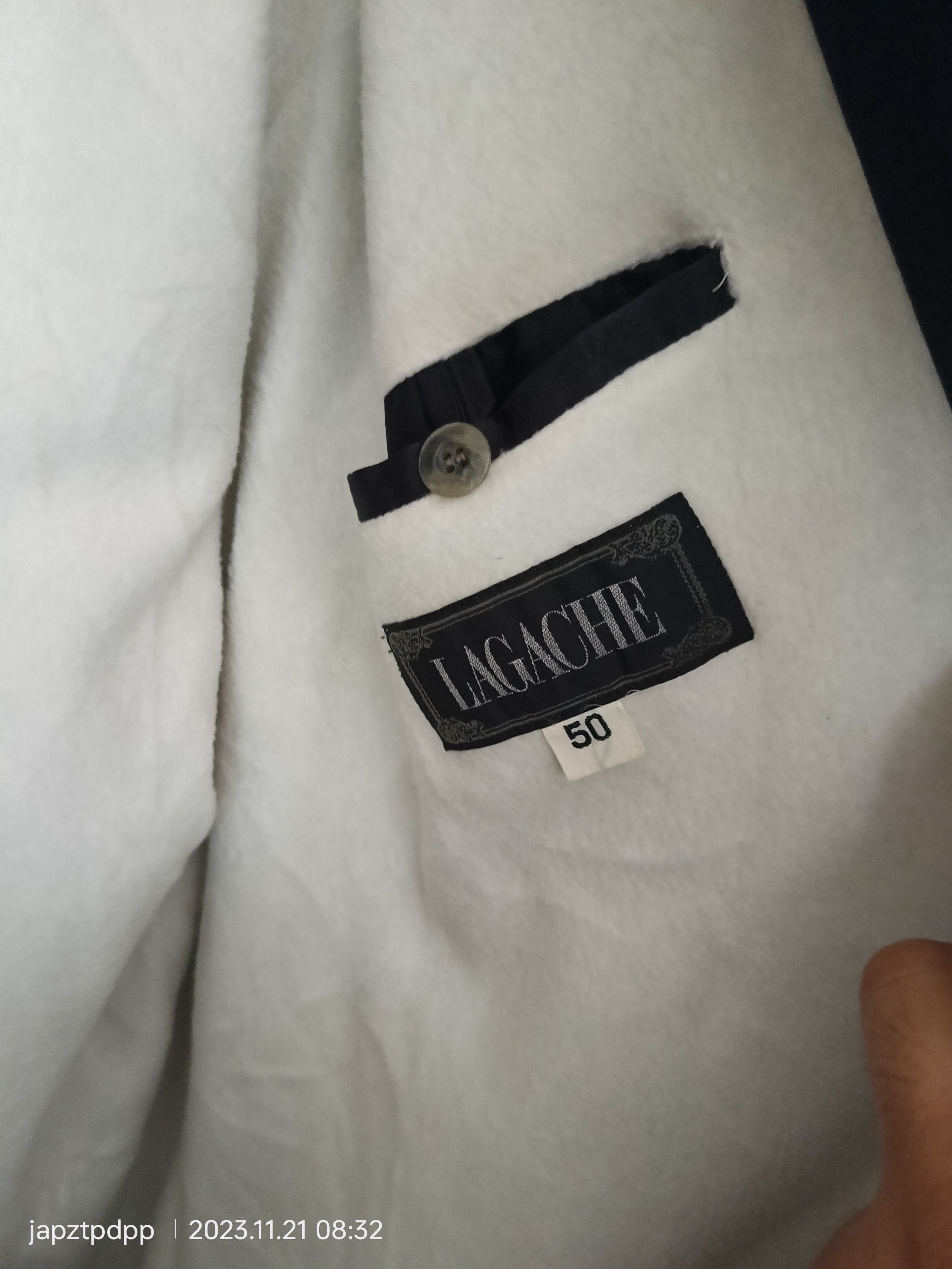 Japanese Brand Vintage Lagache uomo wolf mascot over coat Size US XXL / EU 58 / 5 - 2 Thumbnail