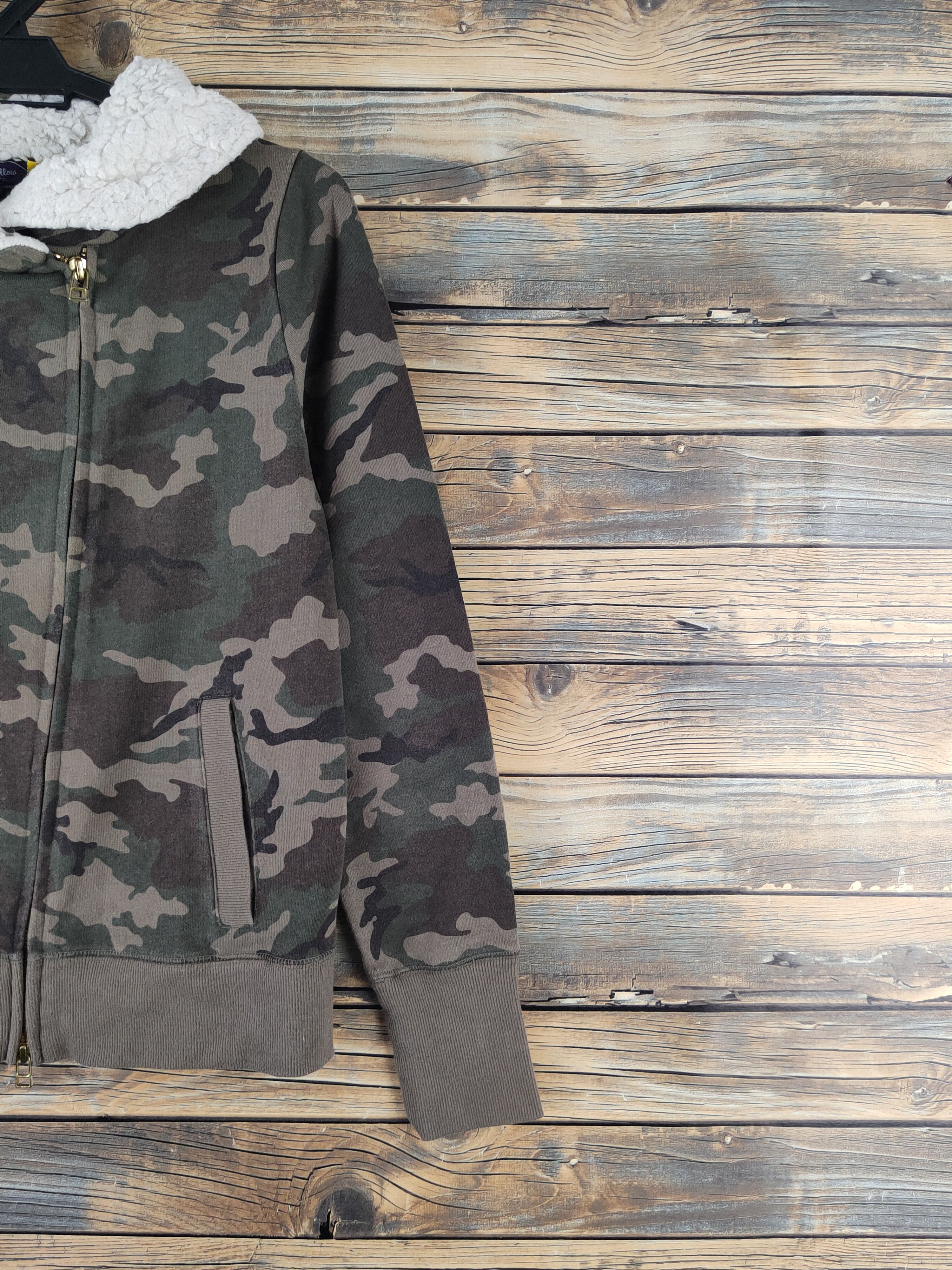 Japanese Brand DL Purple & Yellow Camouflage Sweaters #2492 Size M / US 6-8 / IT 42-44 - 5 Thumbnail