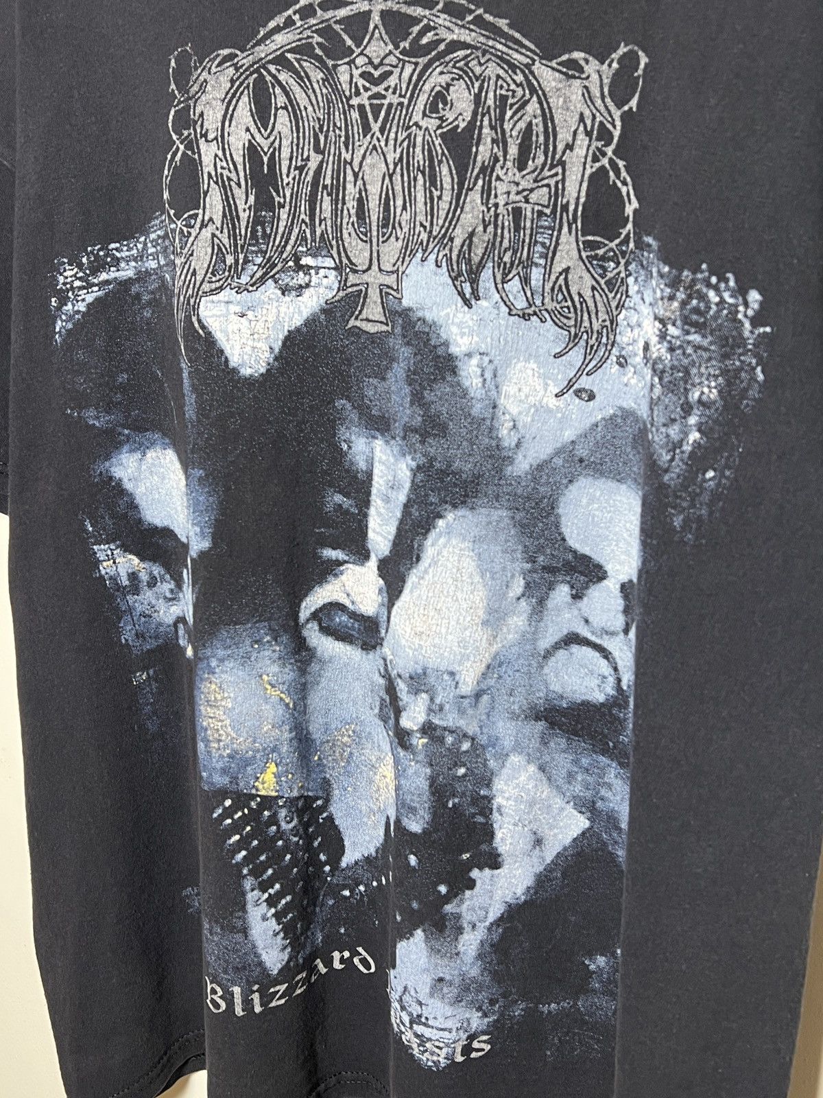 Band Tees immortal blizzard beasts y2k black metal t shirt m-l Size US L / EU 52-54 / 3 - 4 Thumbnail