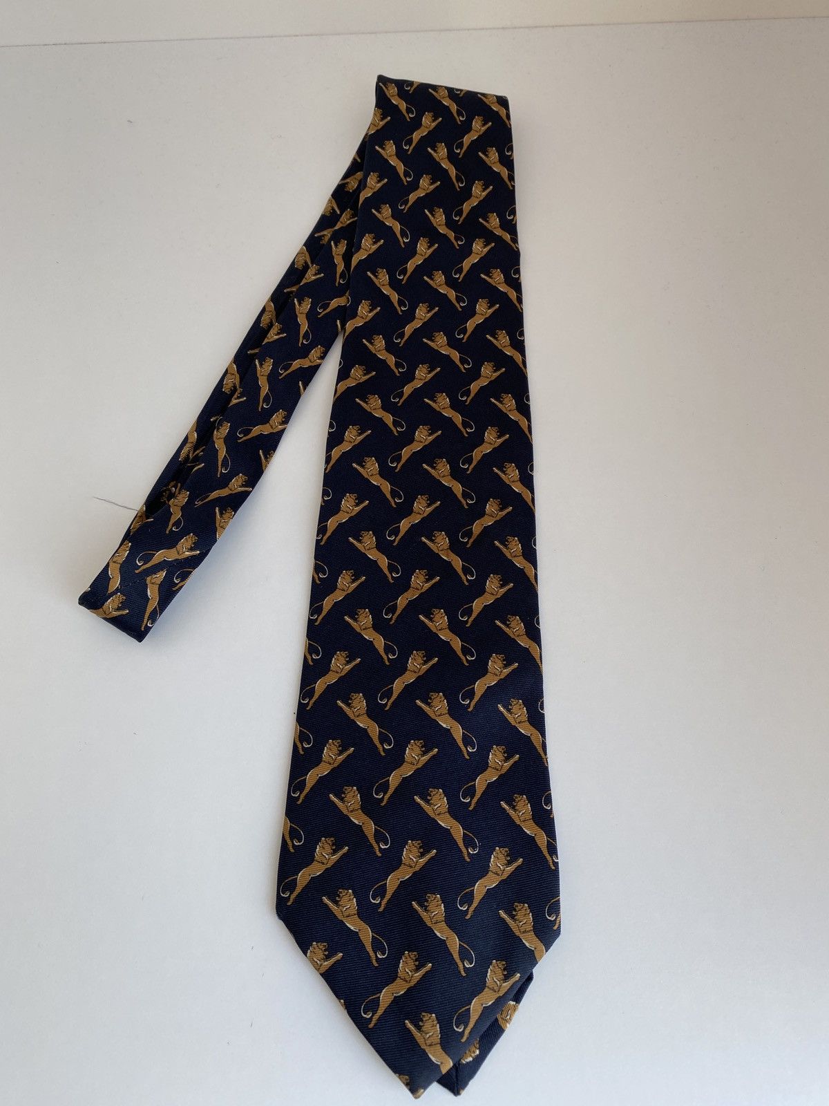 Gucci × Vintage Vintage Rare Gucci Tie Size ONE SIZE - 1 Thumbnail